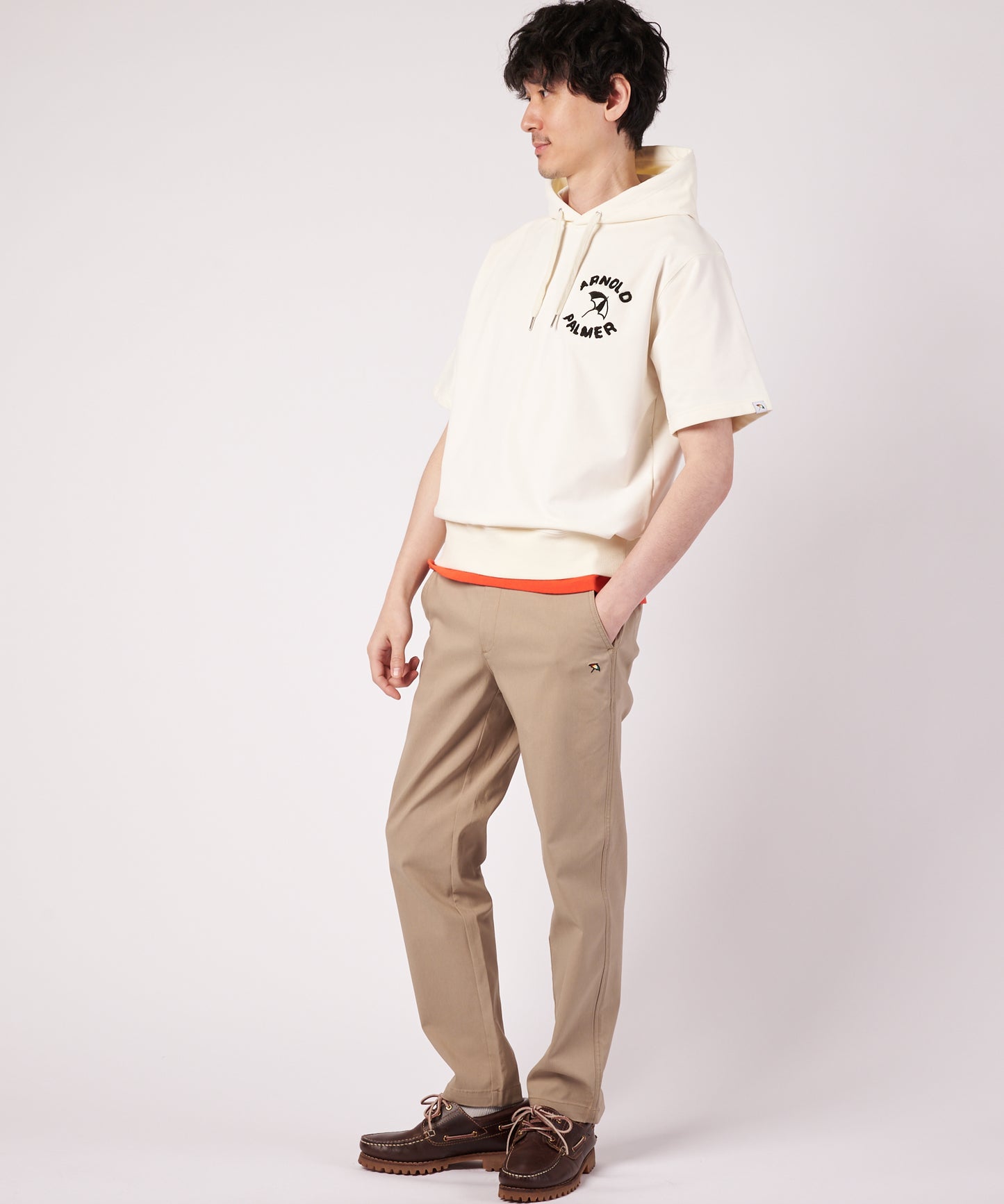AIR FLEX シェア スウェット 半袖フーディ