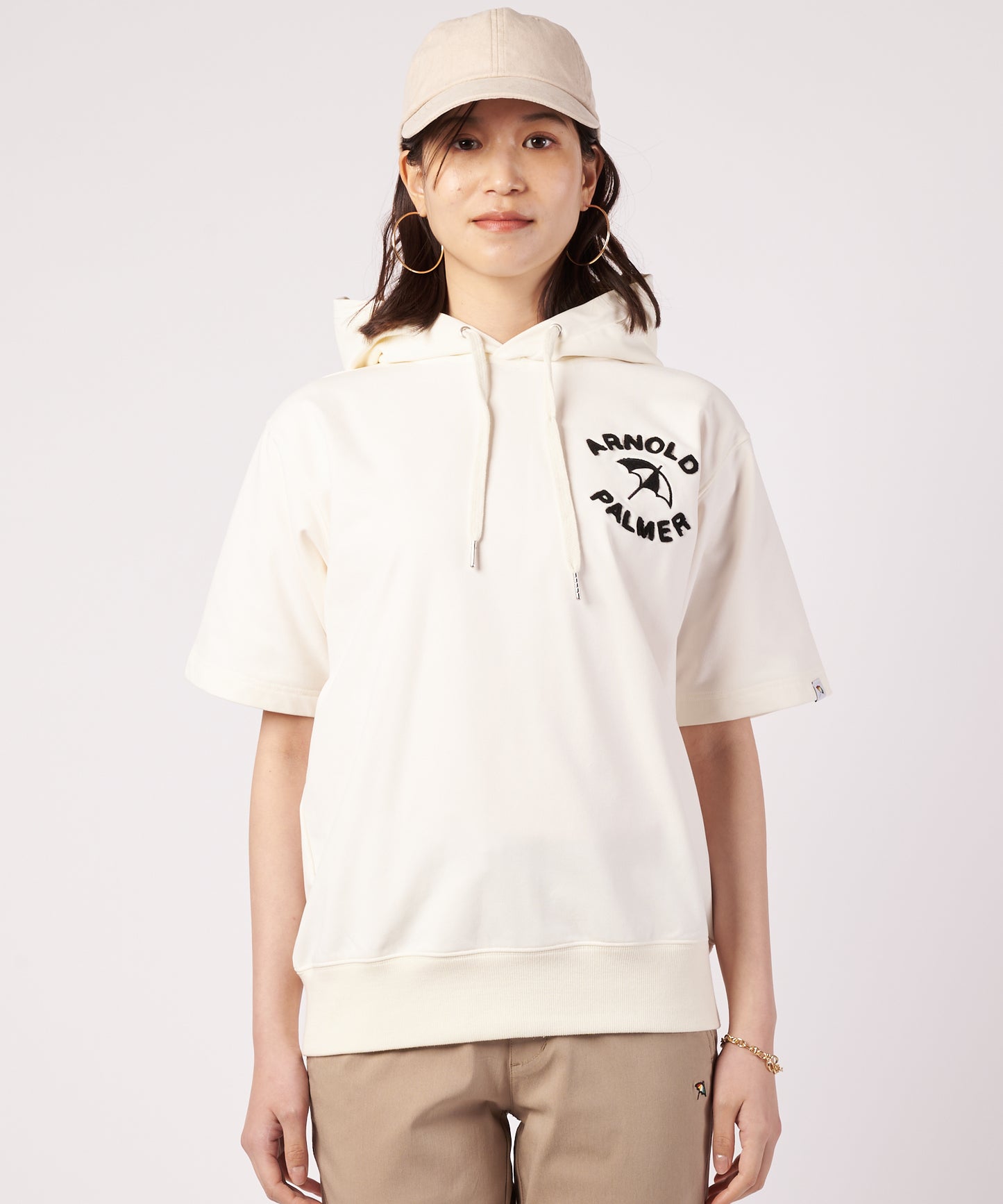 AIR FLEX シェア スウェット 半袖フーディ