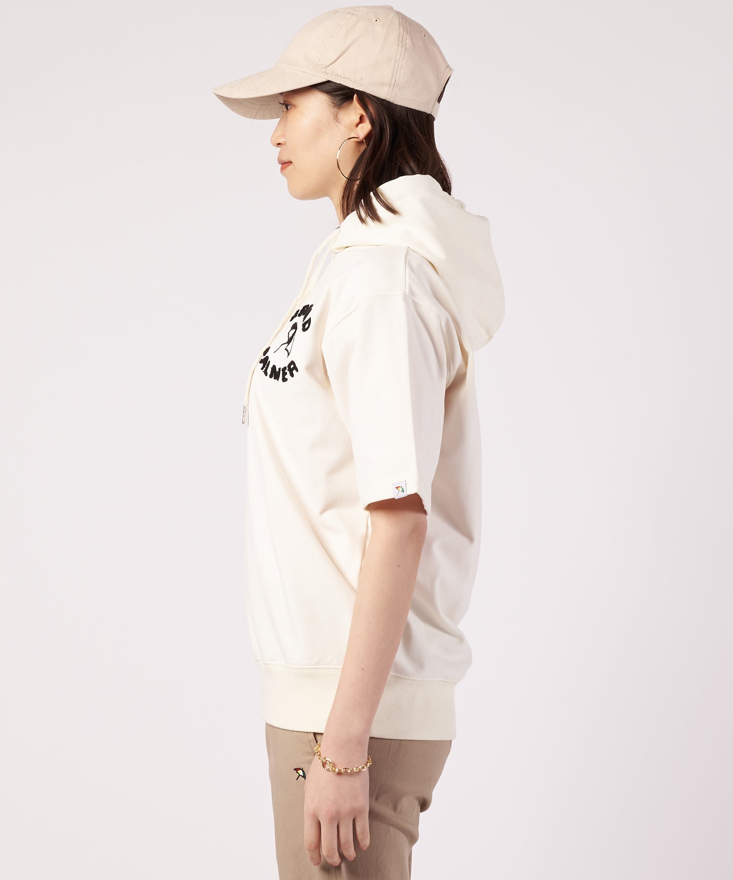 AIR FLEX シェア スウェット 半袖フーディ