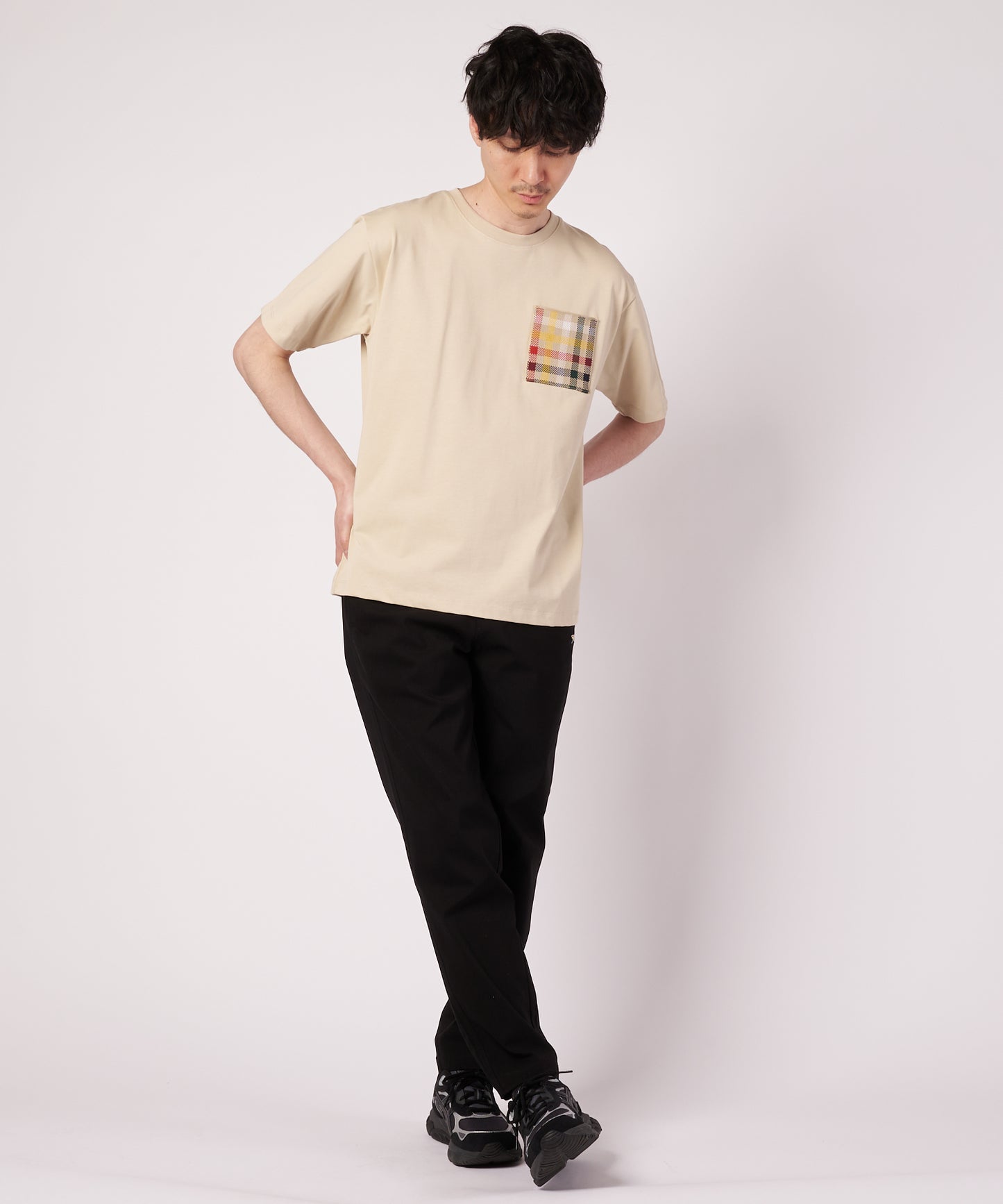 シェア ポケットモチーフ Tシャツ