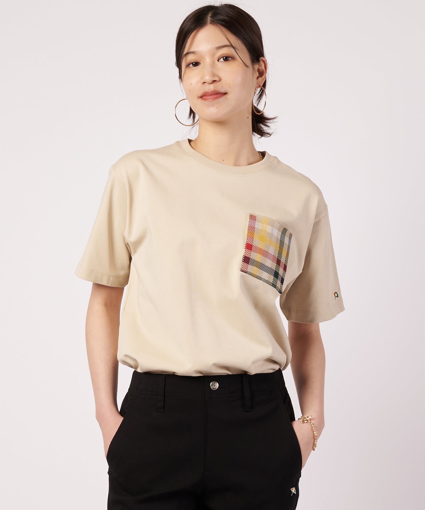 シェア ポケットモチーフ Tシャツ