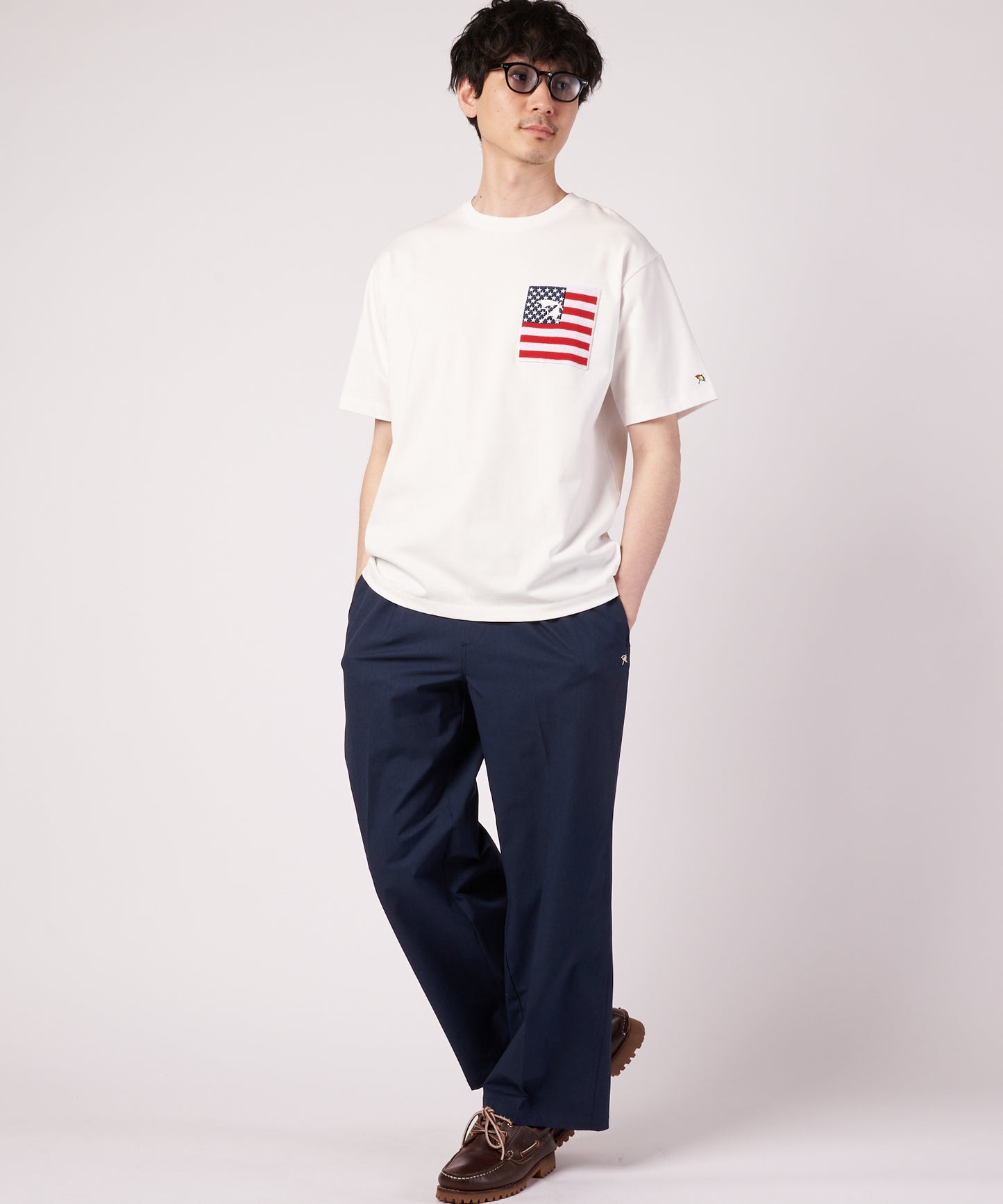 シェア ポケットモチーフ Tシャツ