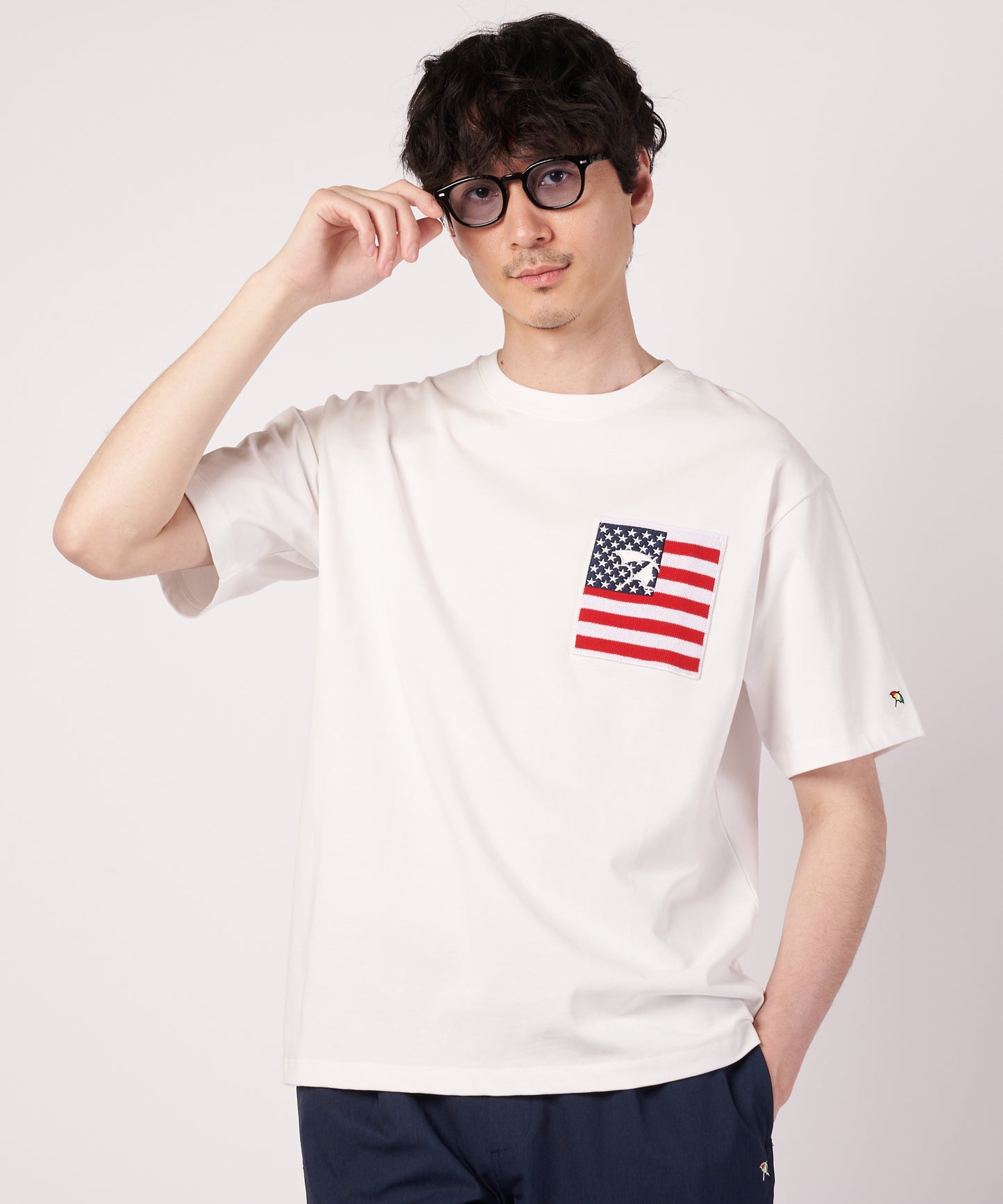シェア ポケットモチーフ Tシャツ