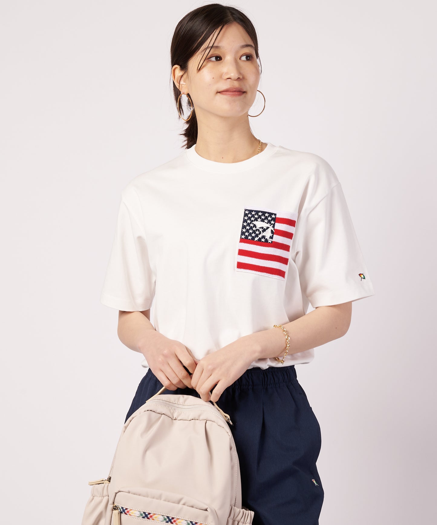 シェア ポケットモチーフ Tシャツ