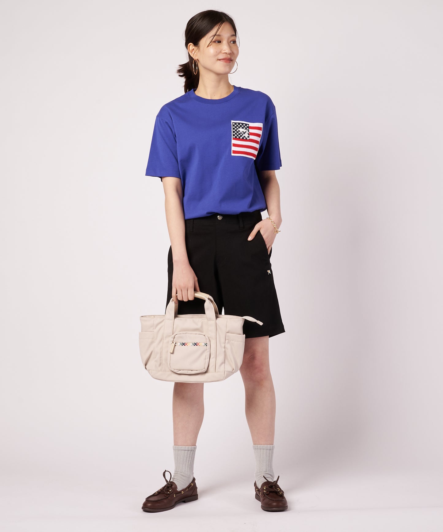 シェア ポケットモチーフ Tシャツ