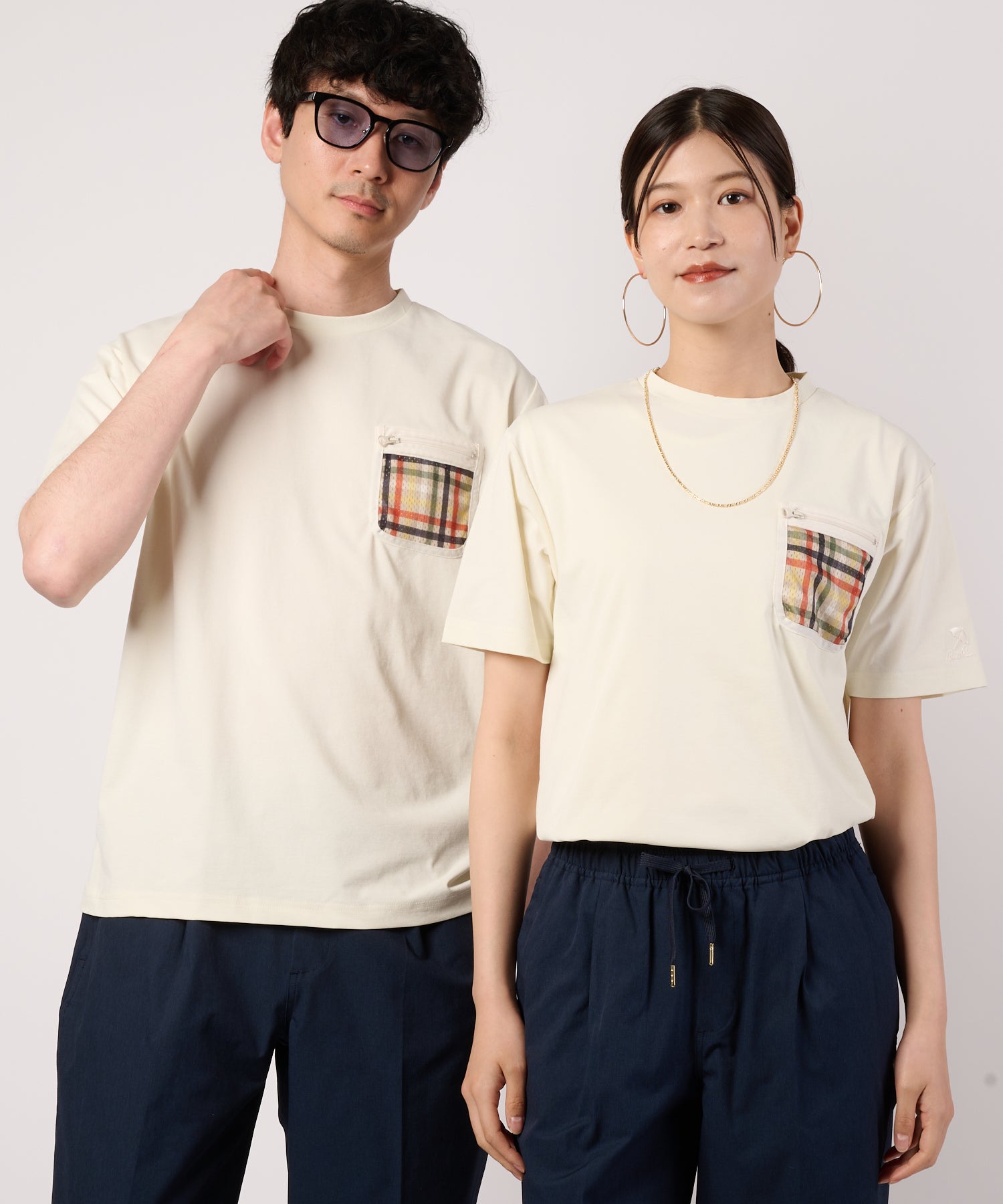 タウン&レジャー シェア ポケットメッシュTシャツ