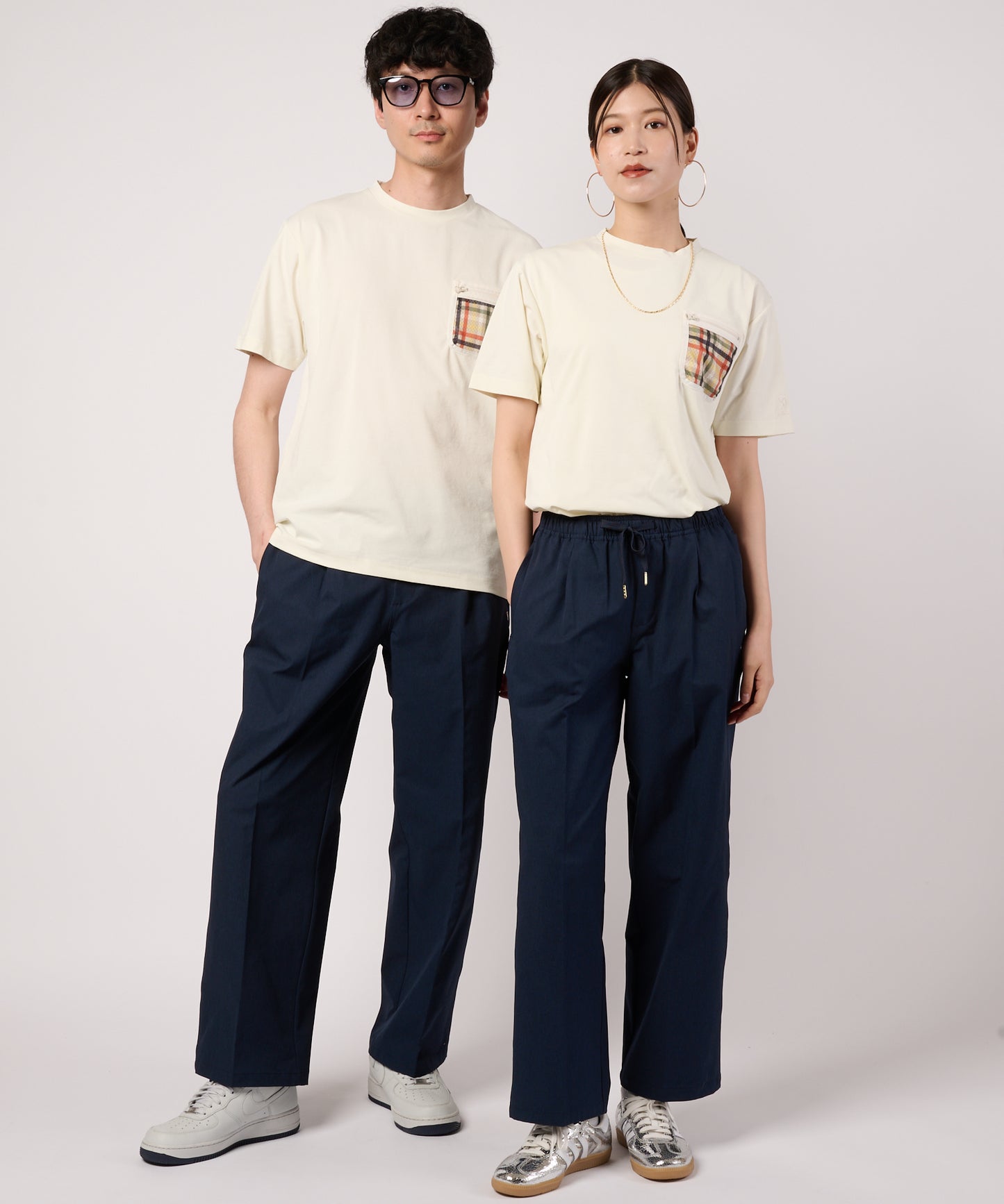 タウン&レジャー　シェア　ポケットメッシュTシャツ