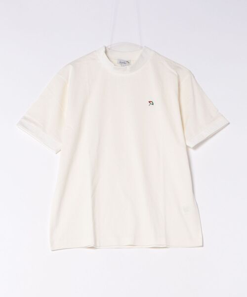 【汗ジミ防止】シェア　エンボスロゴTシャツ