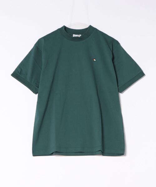 【汗ジミ防止】シェア　エンボスロゴTシャツ