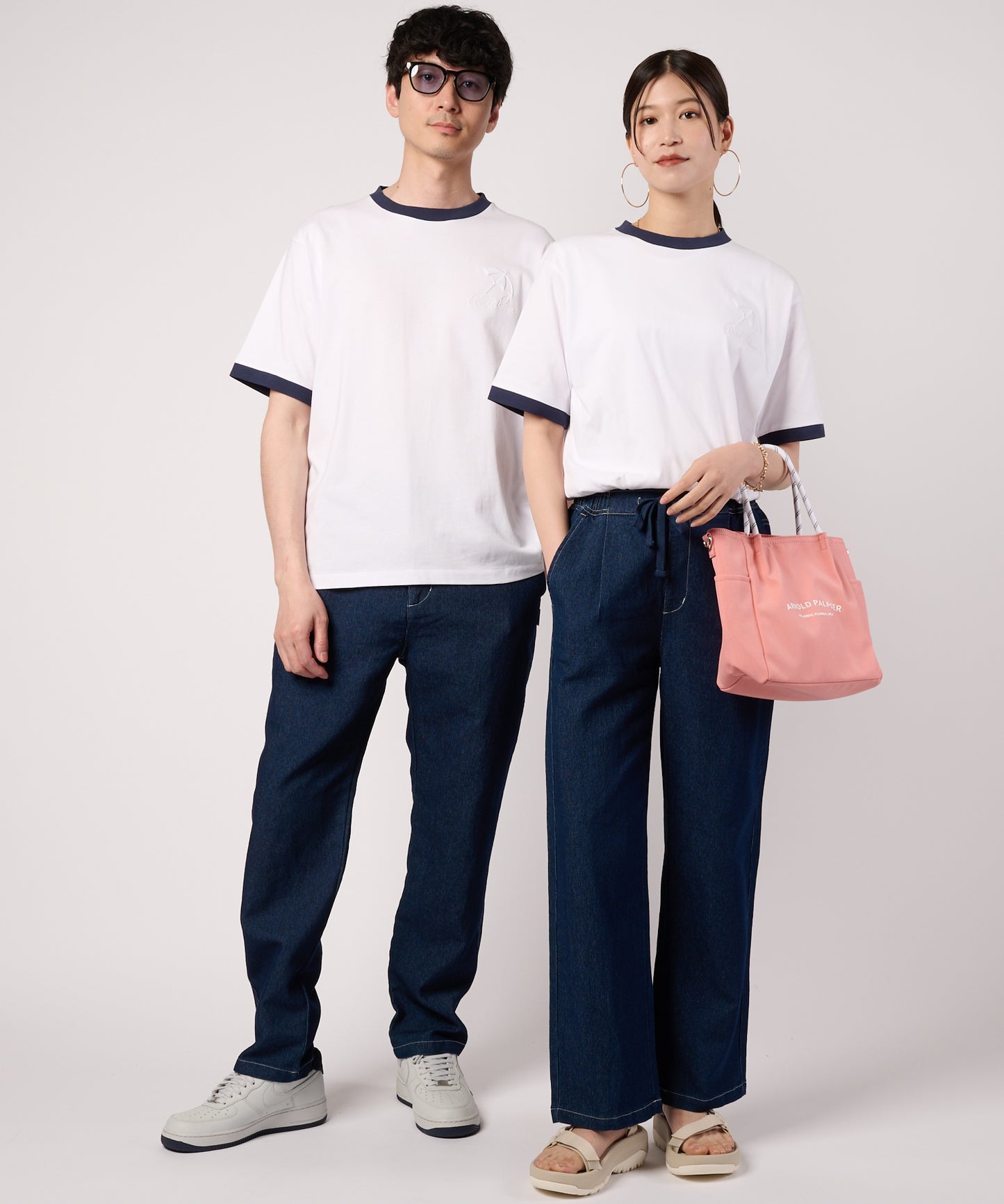 シェア　アソートグラフィック　リンガーTシャツ
