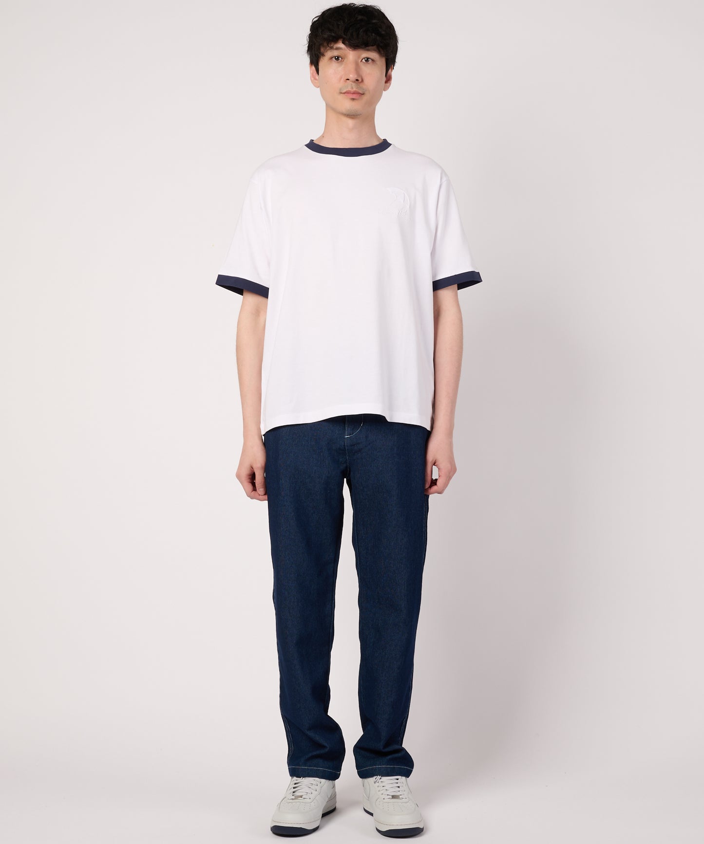 シェア　アソートグラフィック　リンガーTシャツ