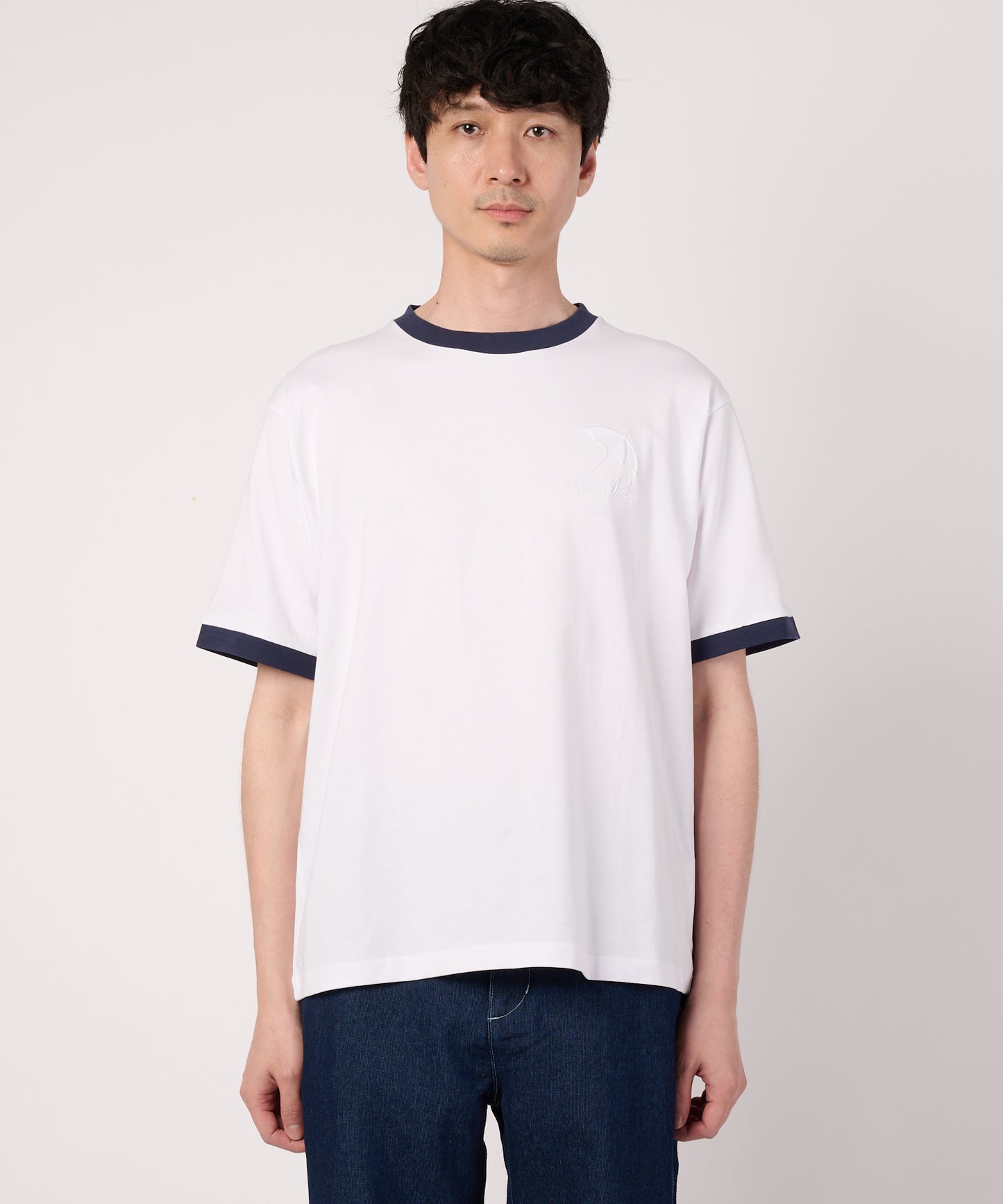 シェア　アソートグラフィック　リンガーTシャツ