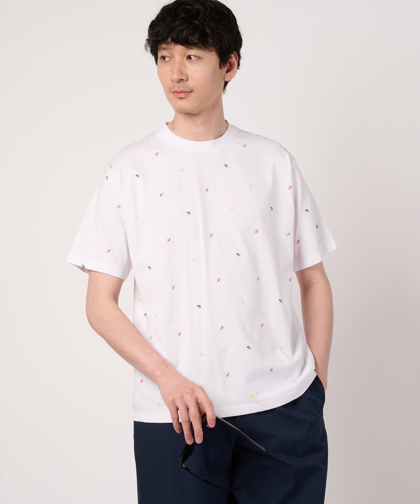 シェア　アンブレラパターン　グラフィックTシャツ