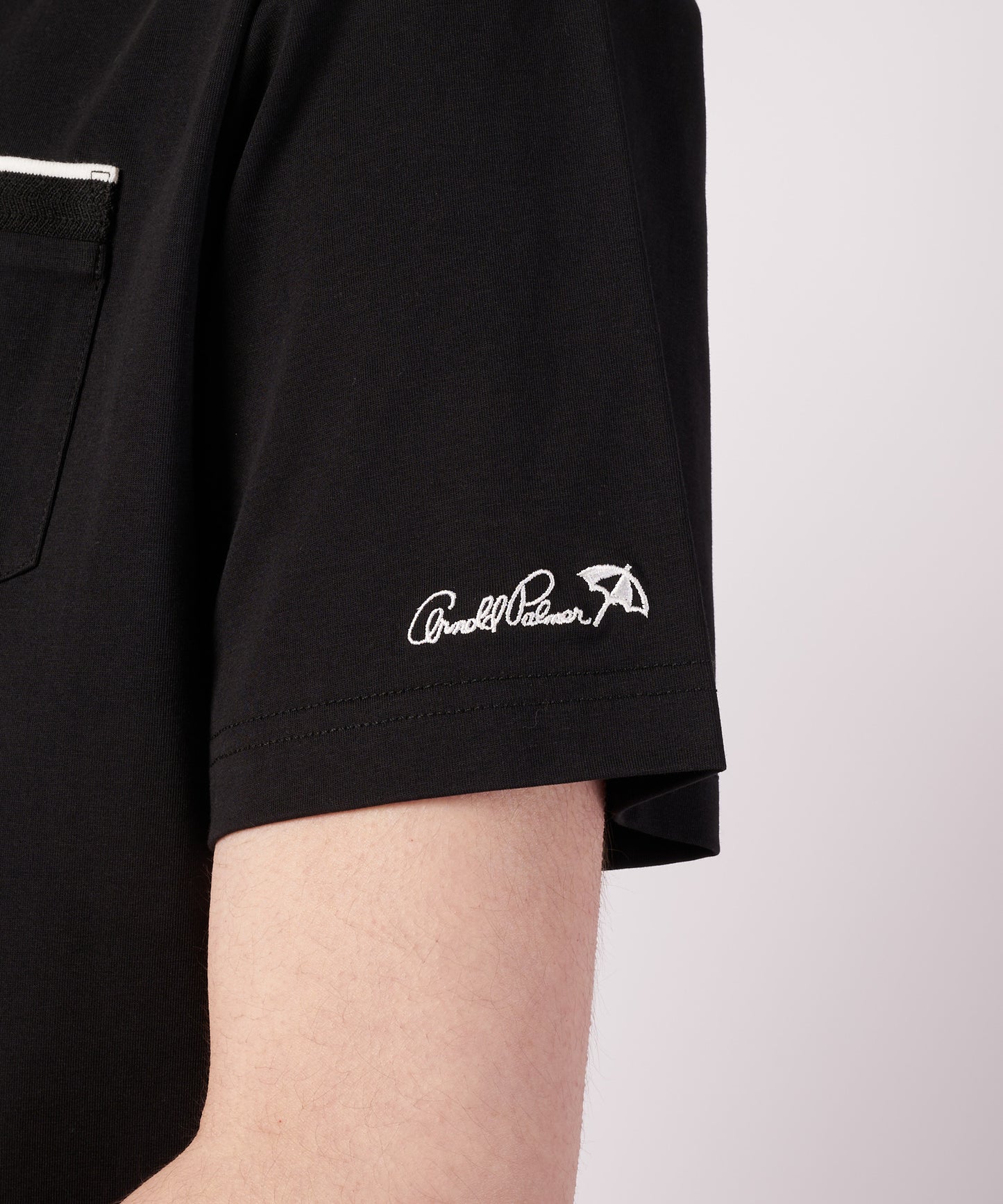 プレーティング 天竺 ジャガードリブ Tシャツ