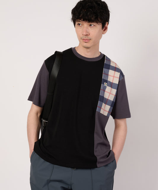 Arnold Palmer　 エアーポンチ　カラーブロッキングTシャツ