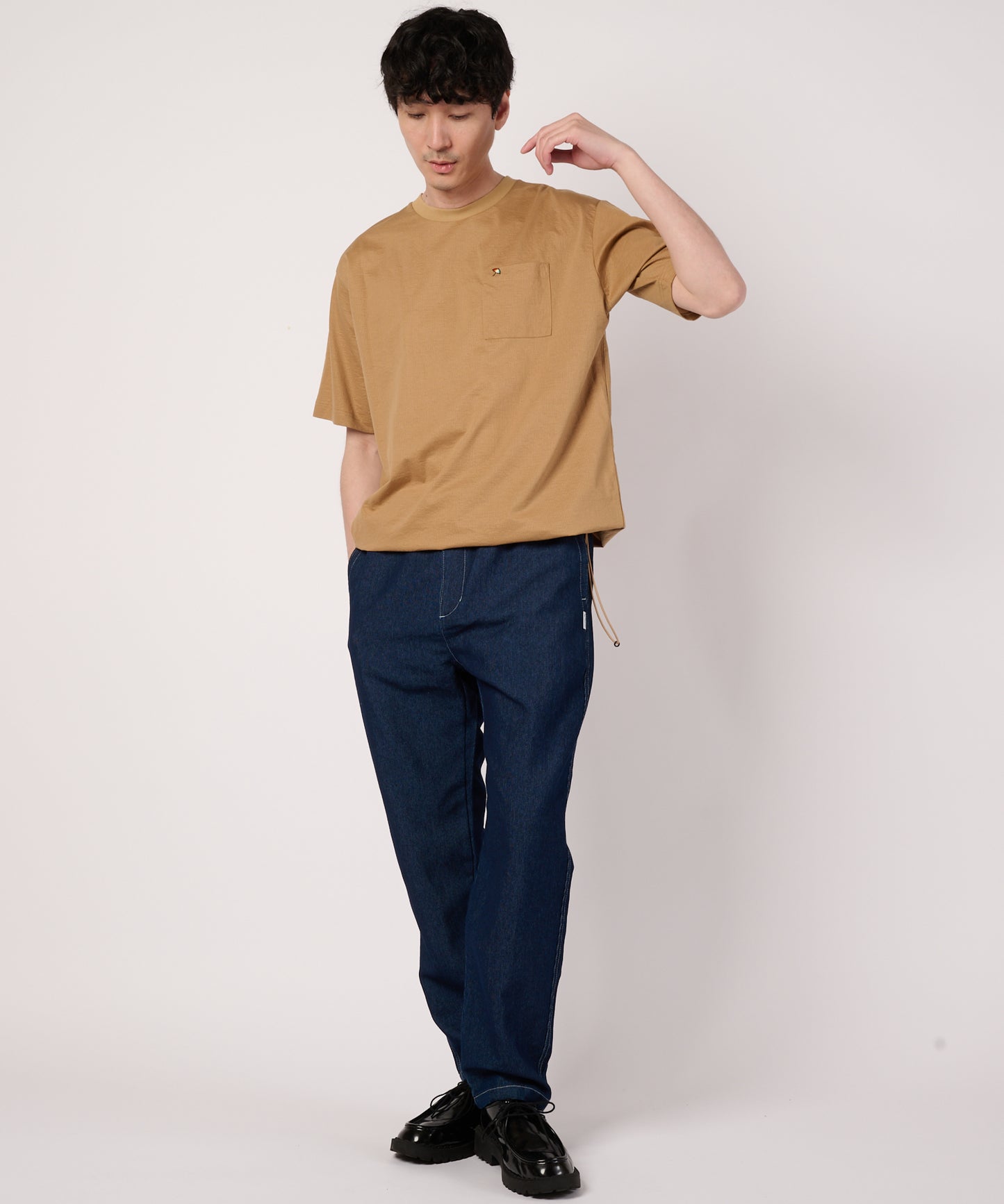 カットサッカー　スピンドルTシャツ