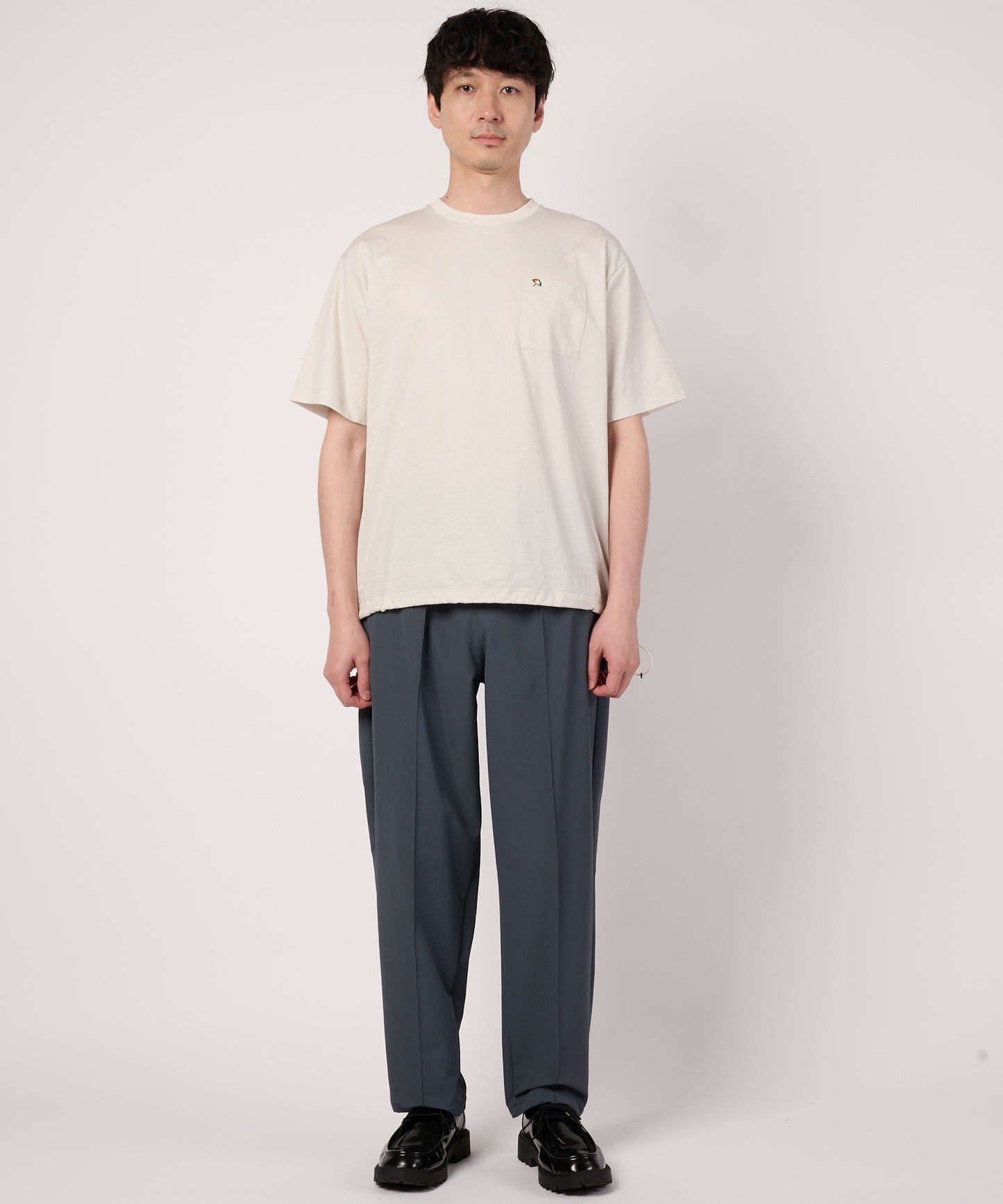 カットサッカー　スピンドルTシャツ
