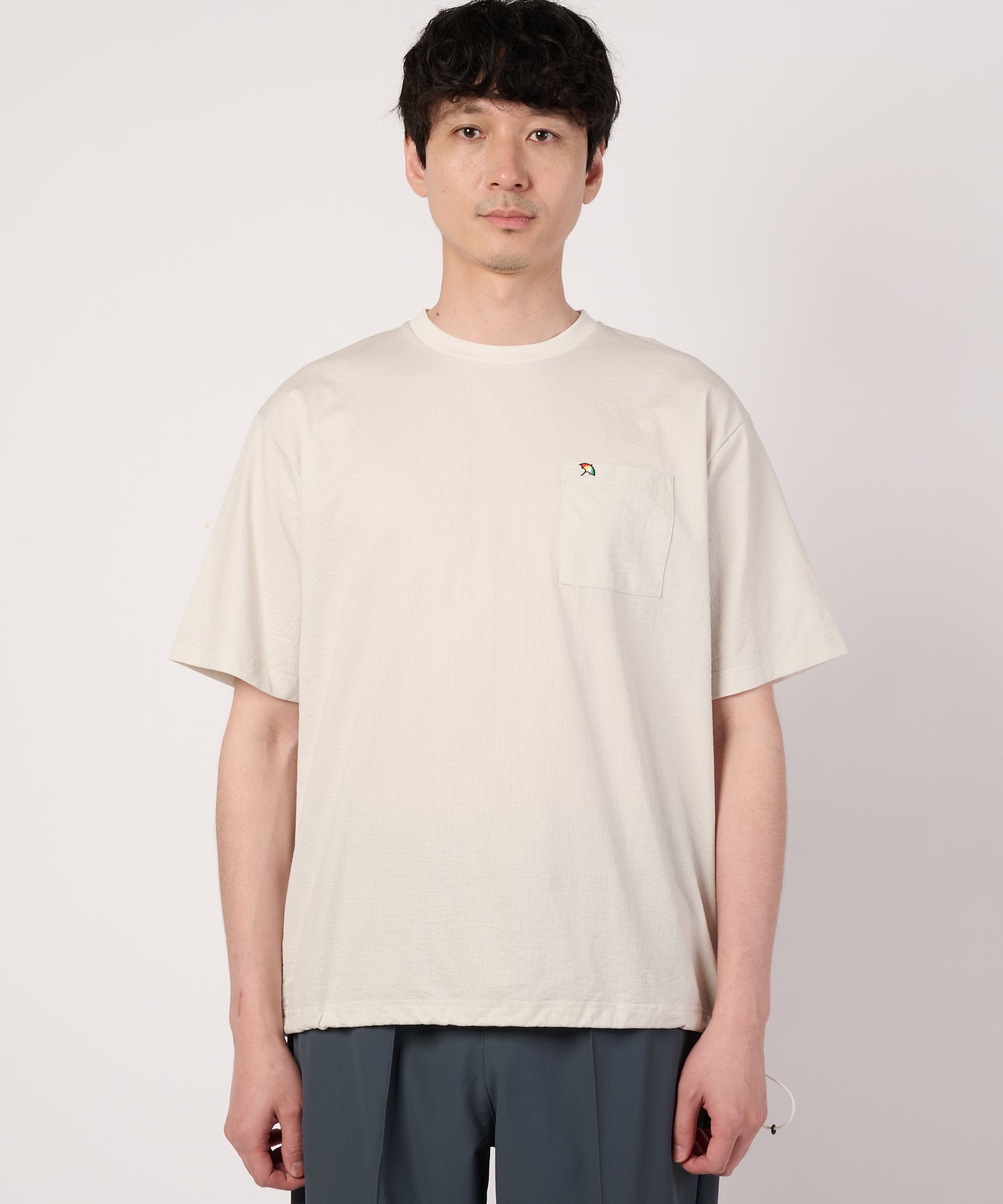 カットサッカー　スピンドルTシャツ
