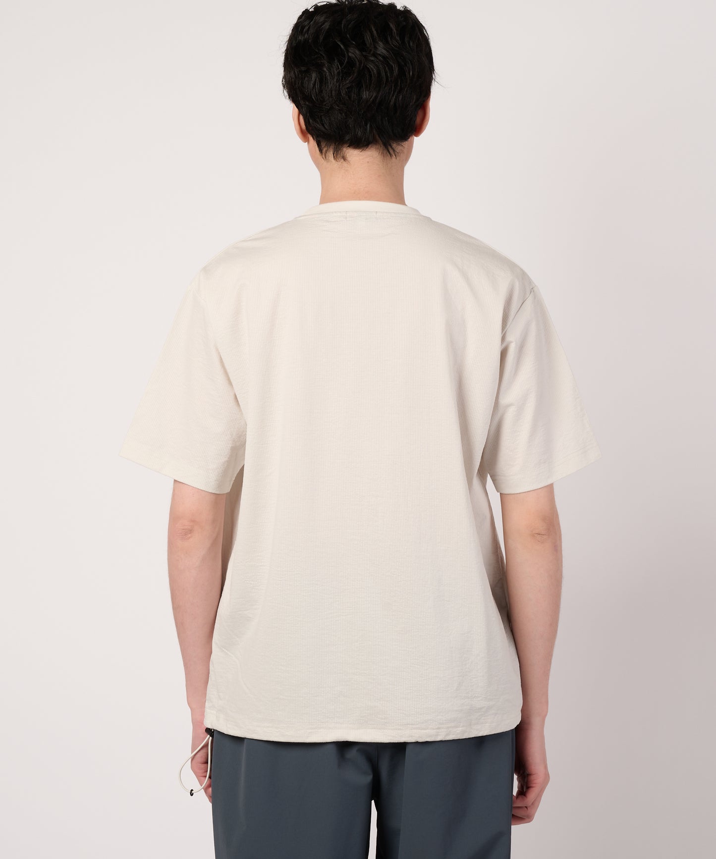 カットサッカー　スピンドルTシャツ