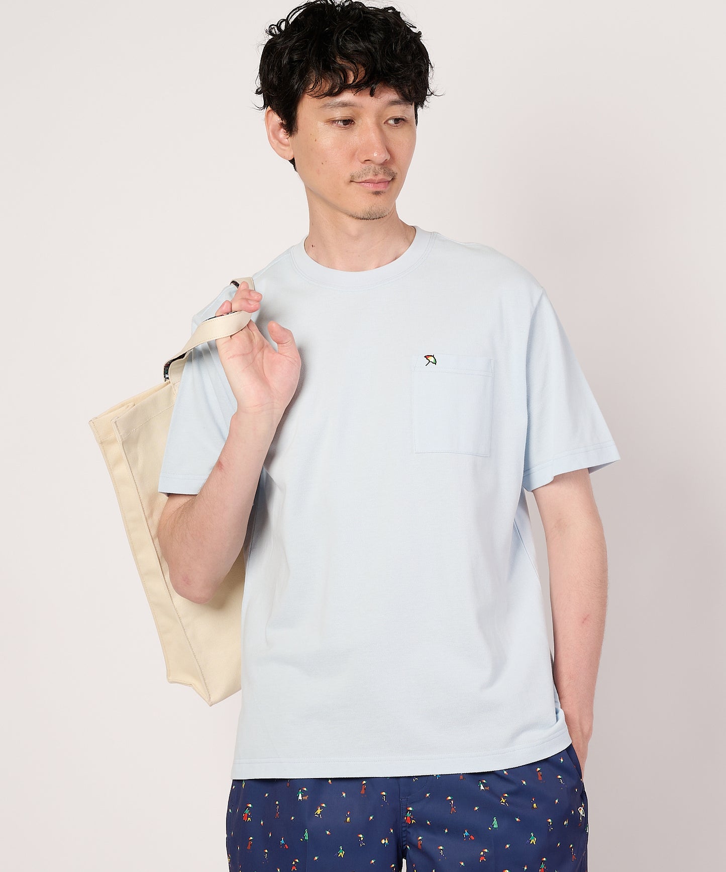 APクラシック　ピケ　クルーネックTシャツ