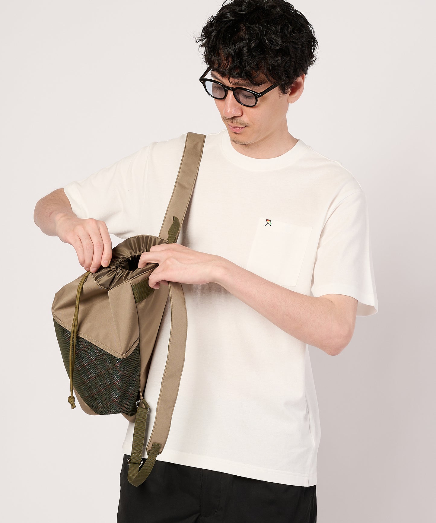 APクラシック　ピケ　クルーネックTシャツ