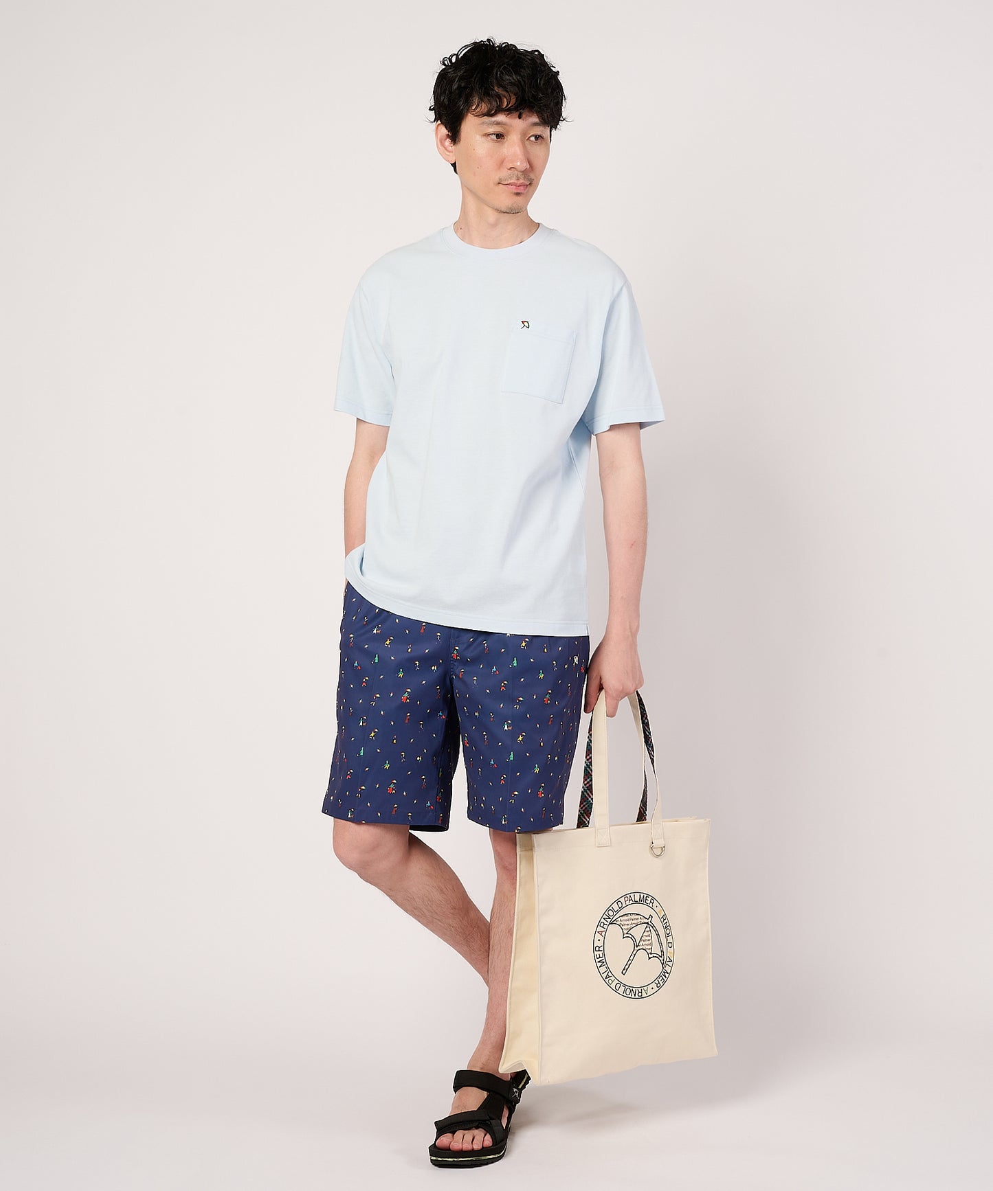 APクラシック　ピケ　クルーネックTシャツ