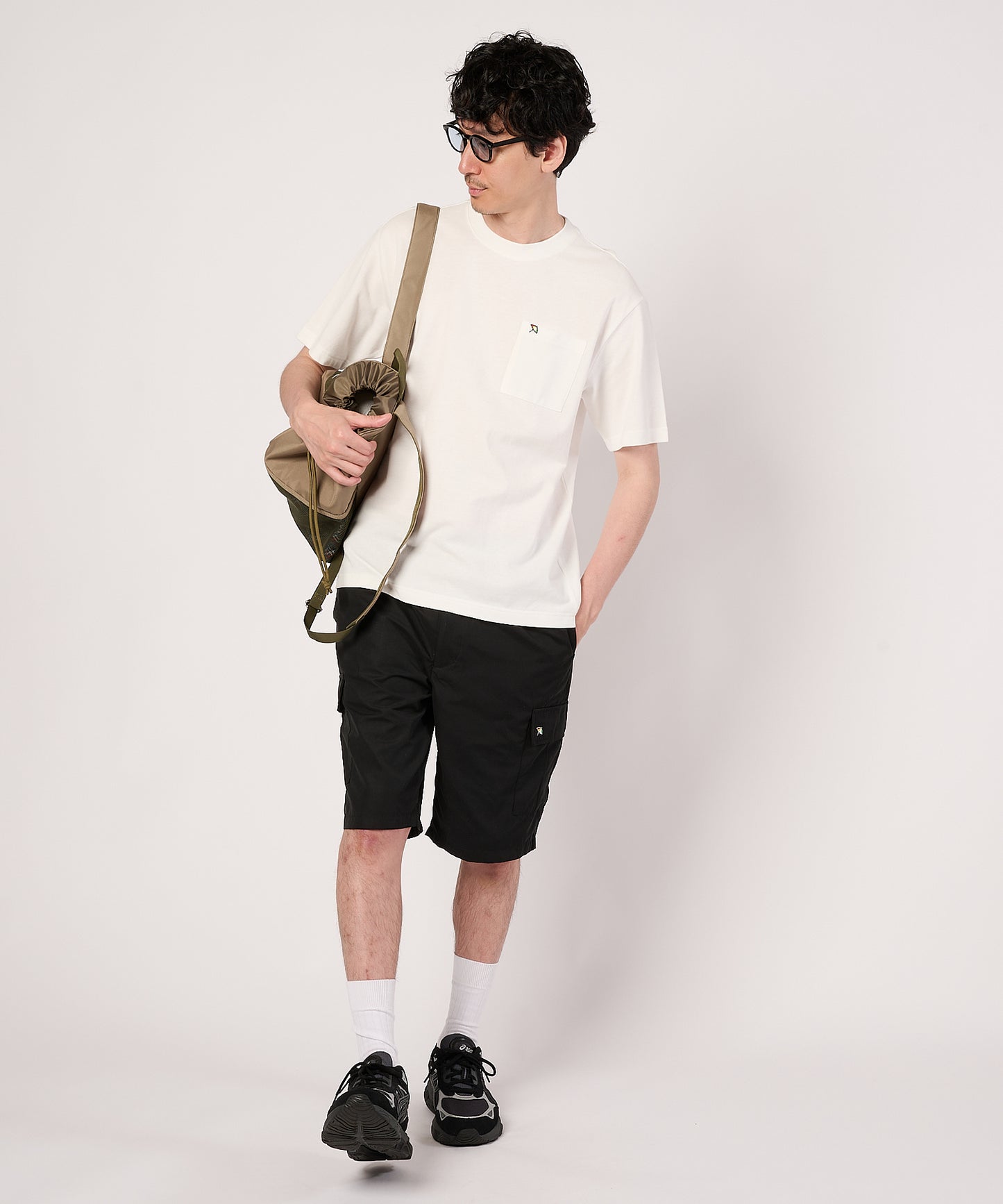 APクラシック　ピケ　クルーネックTシャツ