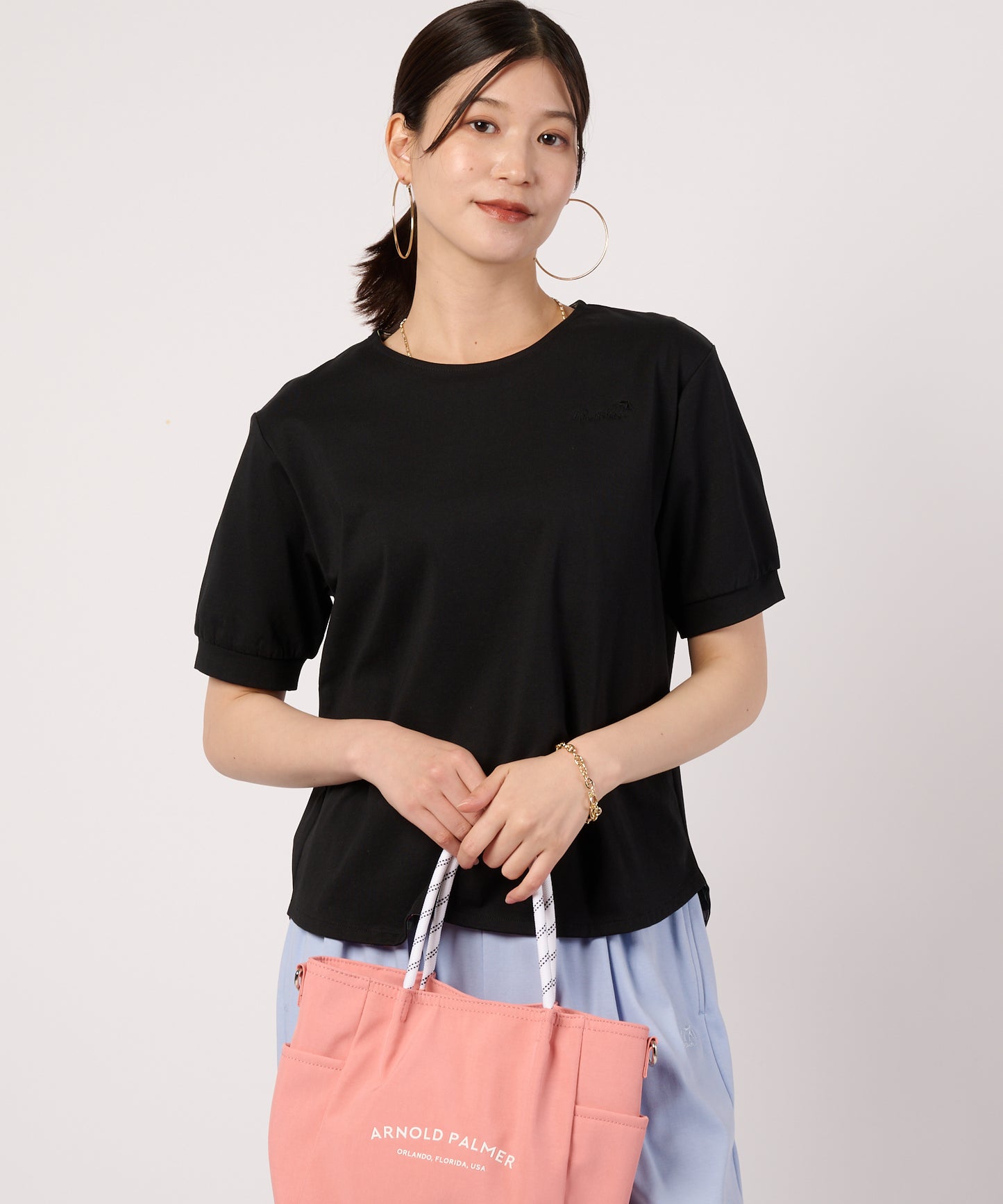 パフスリーブバウンドテールTシャツ