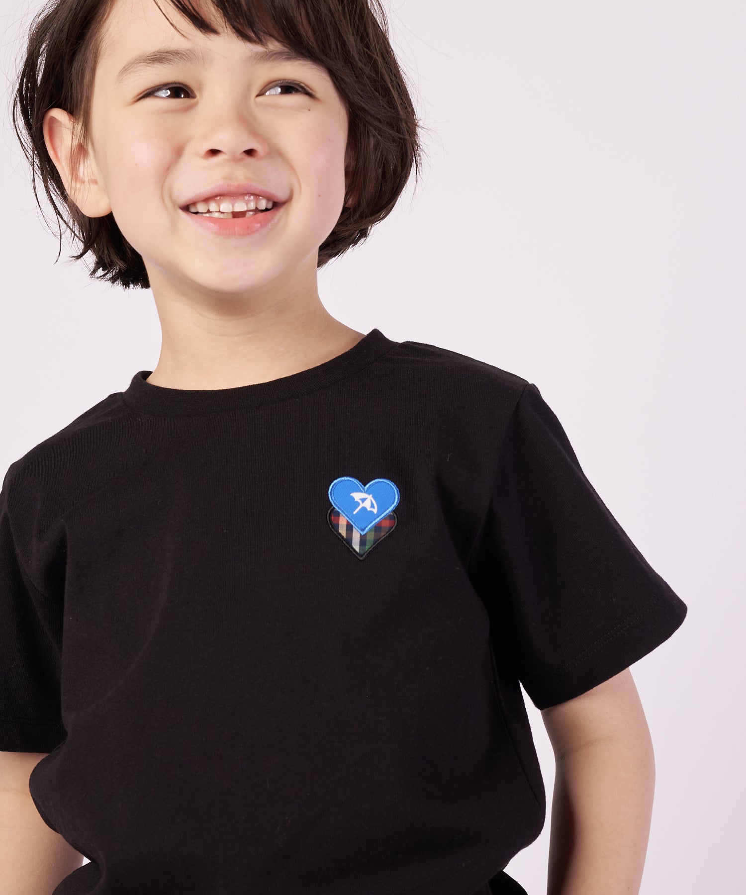 ハートモチーフ Tシャツ【キッズ】（Tシャツ/カットソー/キッズ