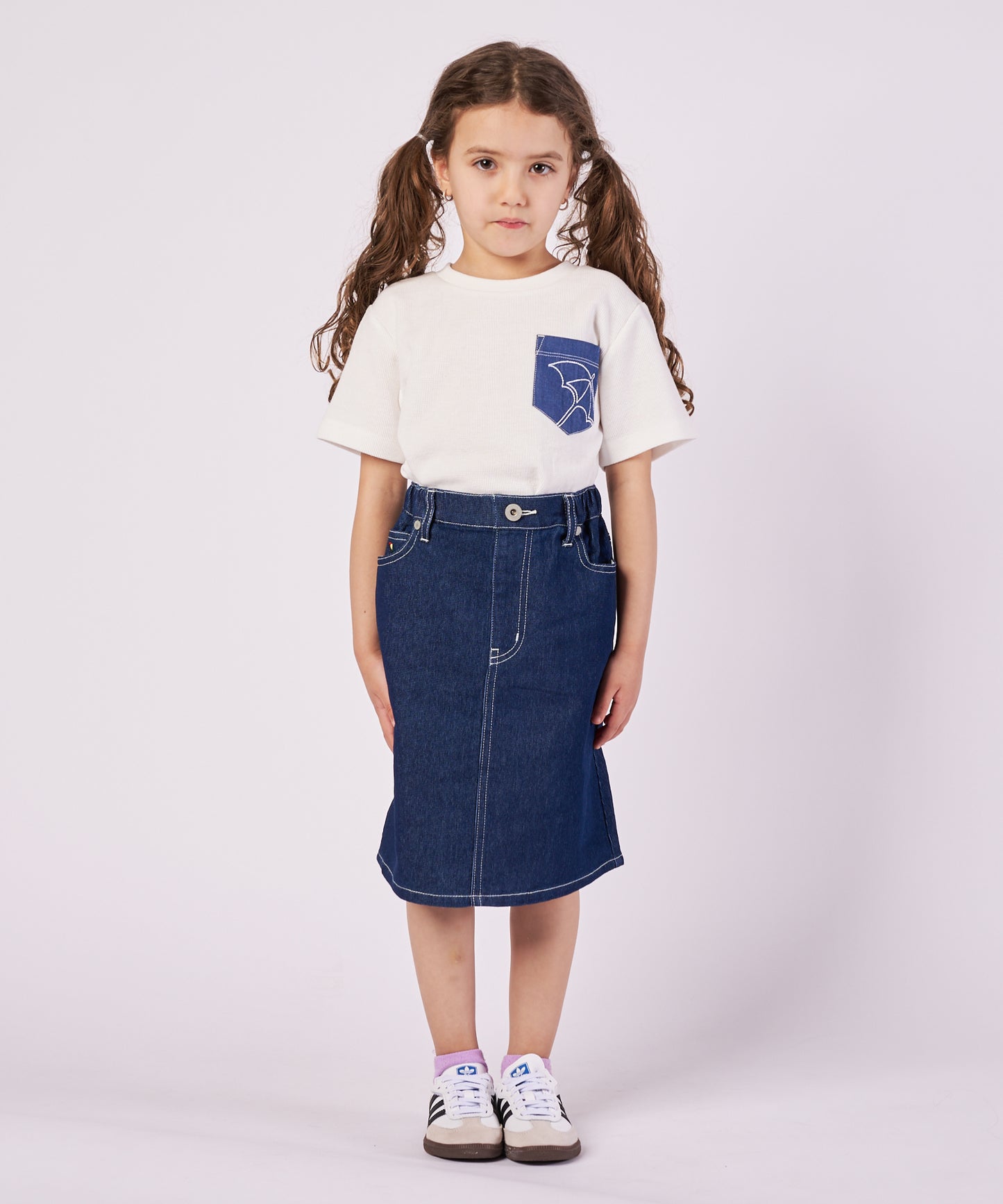 サーフニット 異素材ポケット Tシャツ【キッズ】