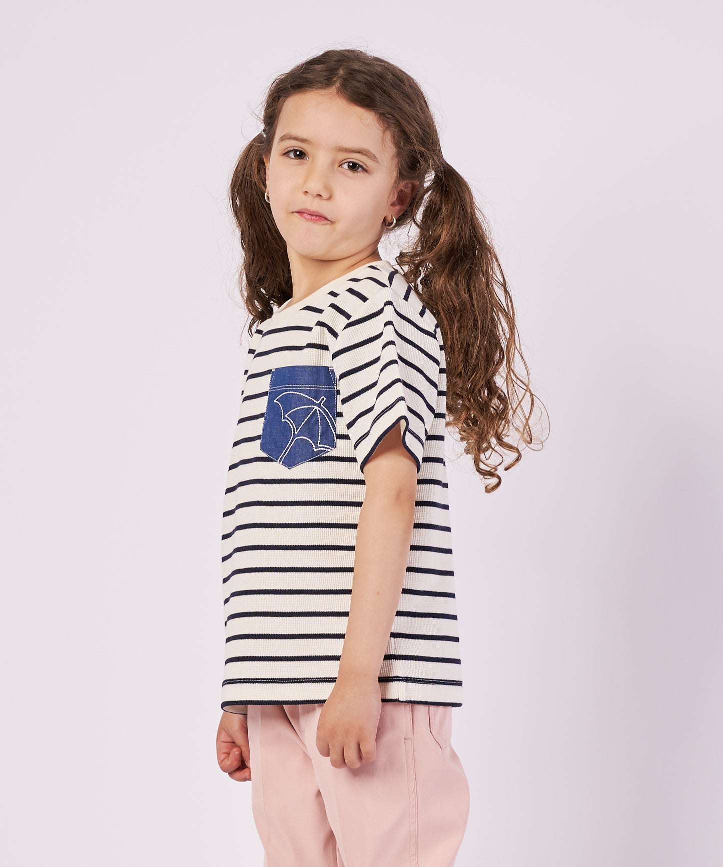 サーフニット 異素材ポケット Tシャツ【キッズ】