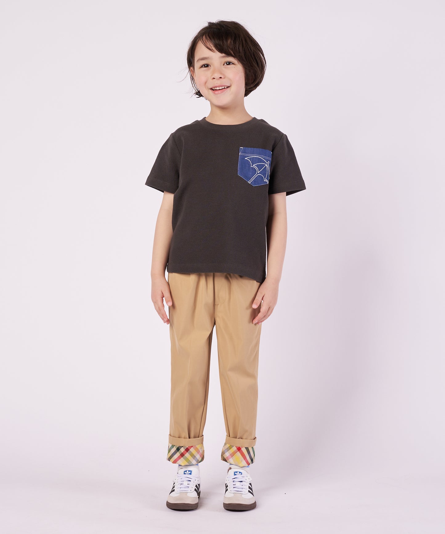 サーフニット 異素材ポケット Tシャツ【キッズ】