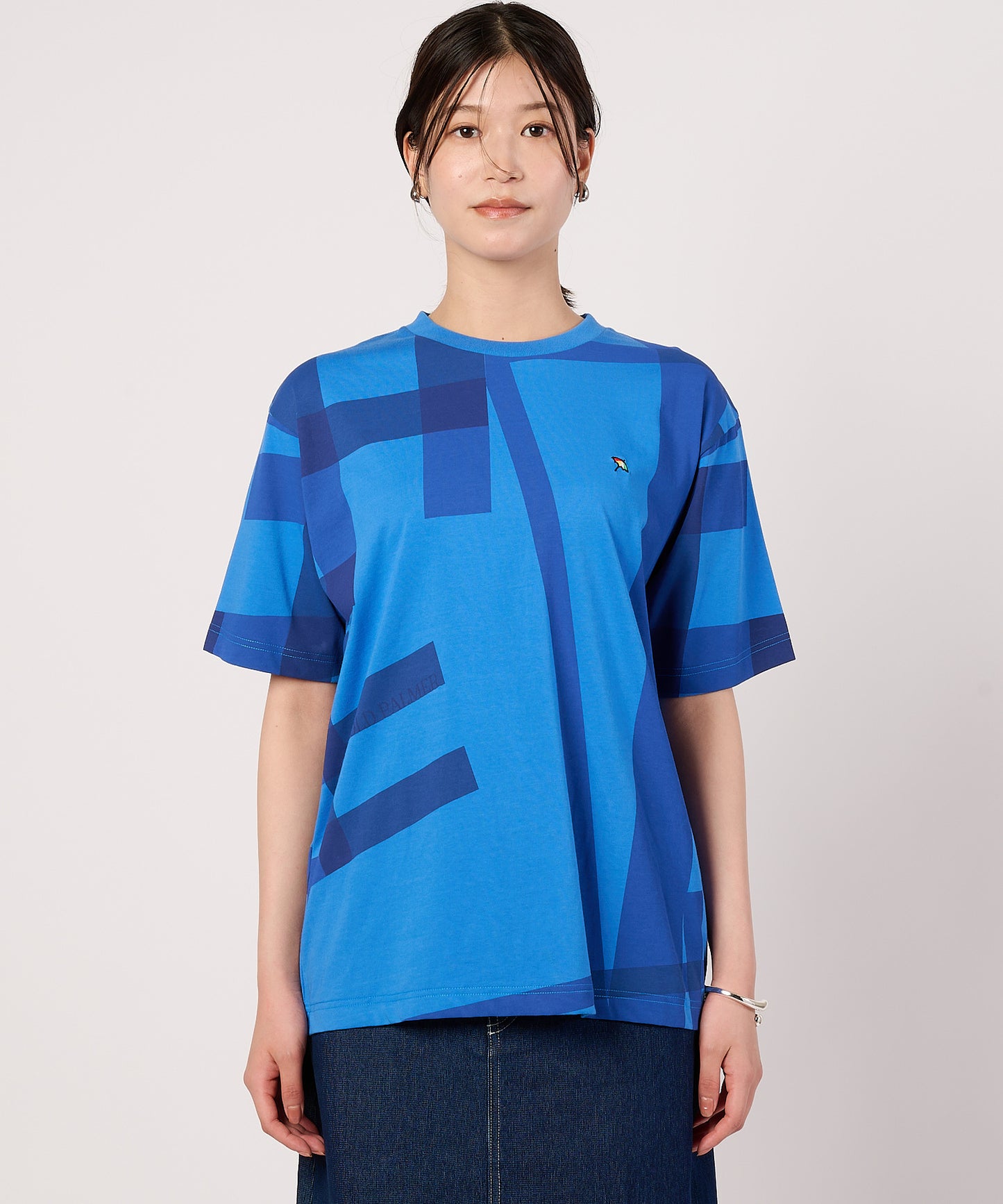 シェア　ランダムチェックTシャツ
