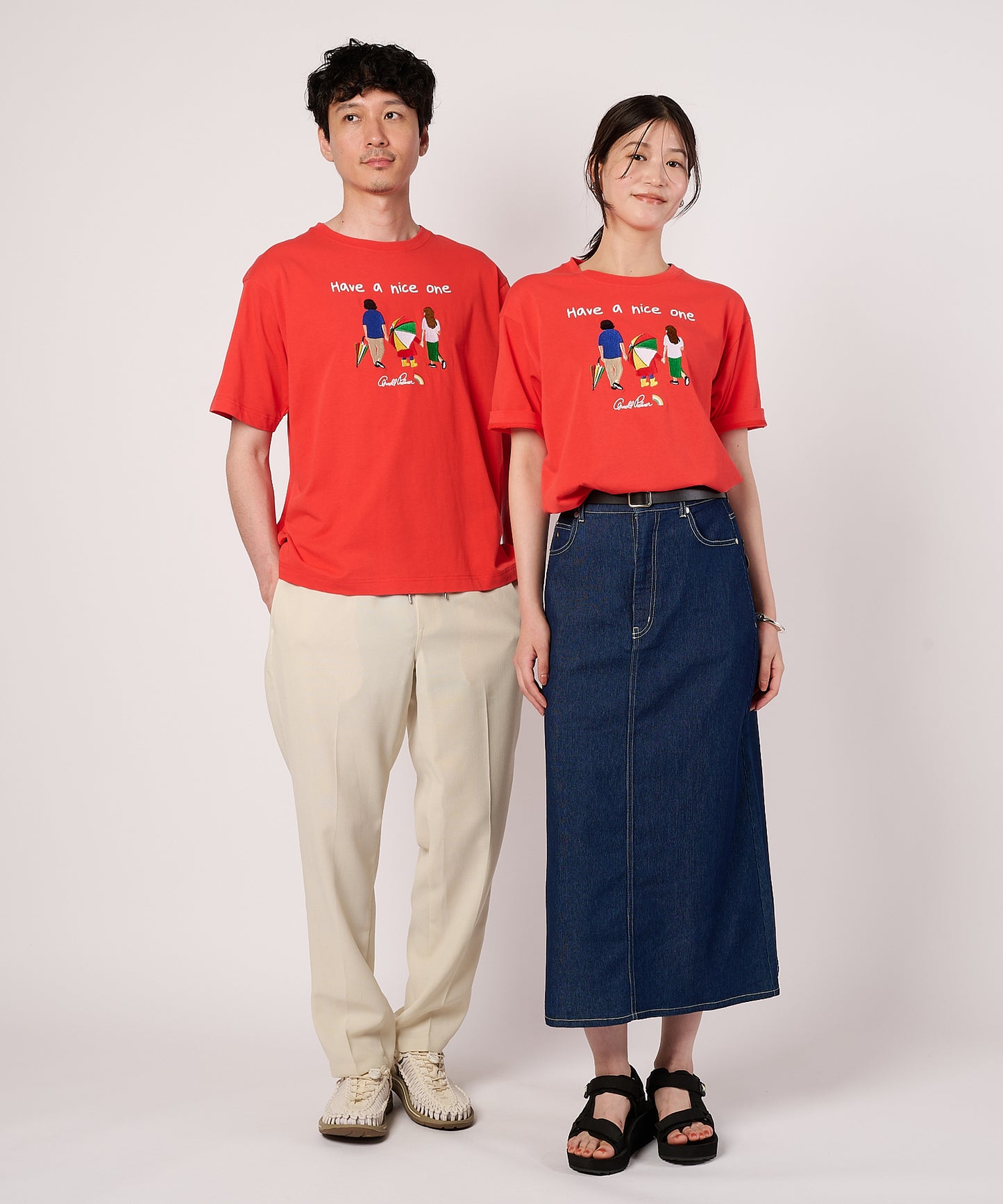 シェア　アート柄グラフィックTシャツ