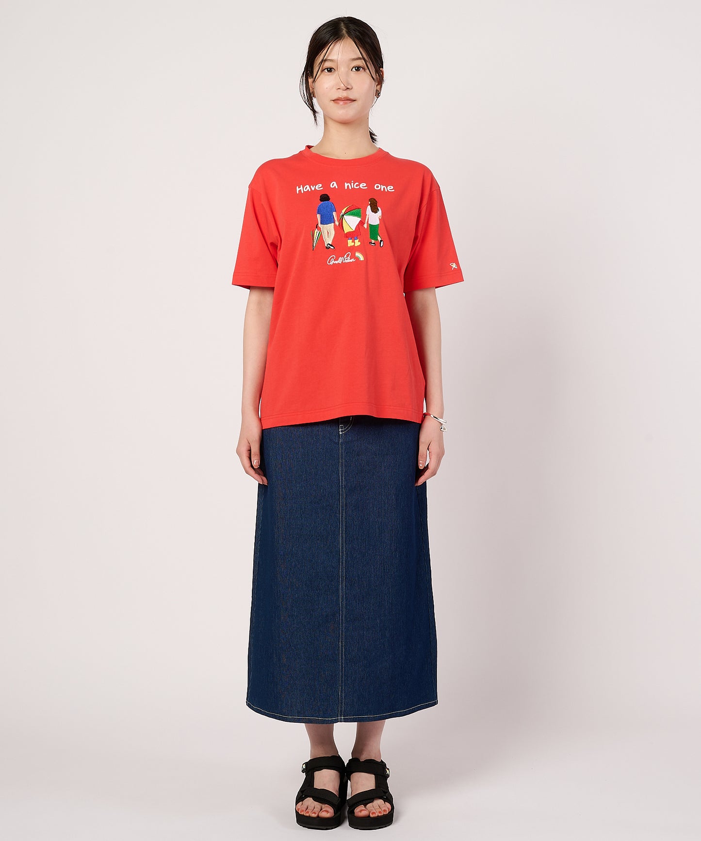 シェア　アート柄グラフィックTシャツ