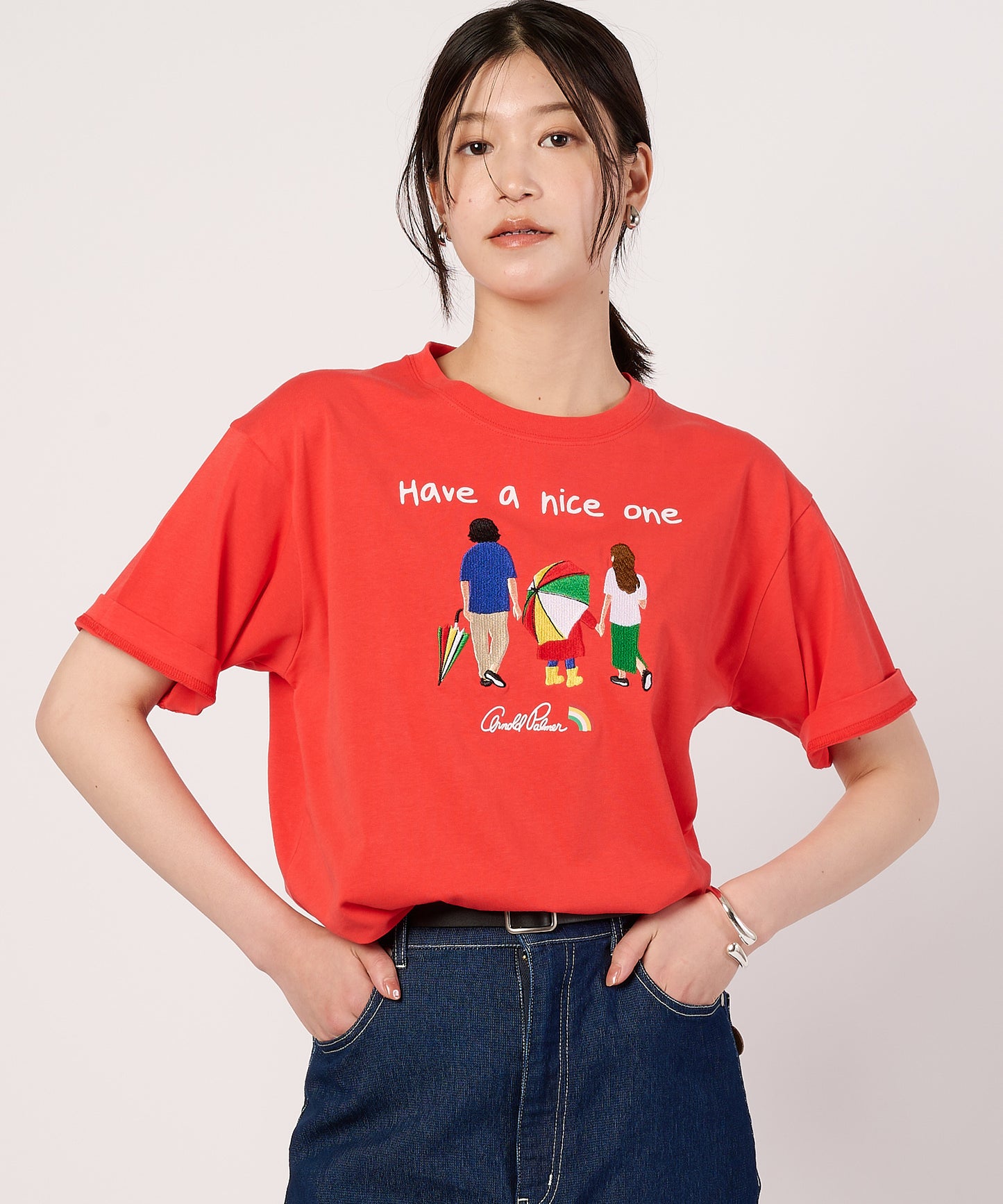 シェア　アート柄グラフィックTシャツ