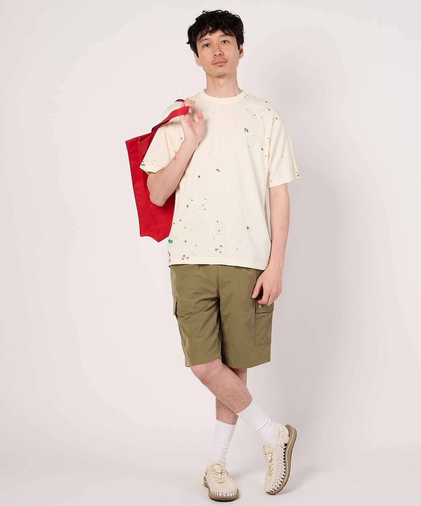 シェア　スプラッシュプリントTシャツ