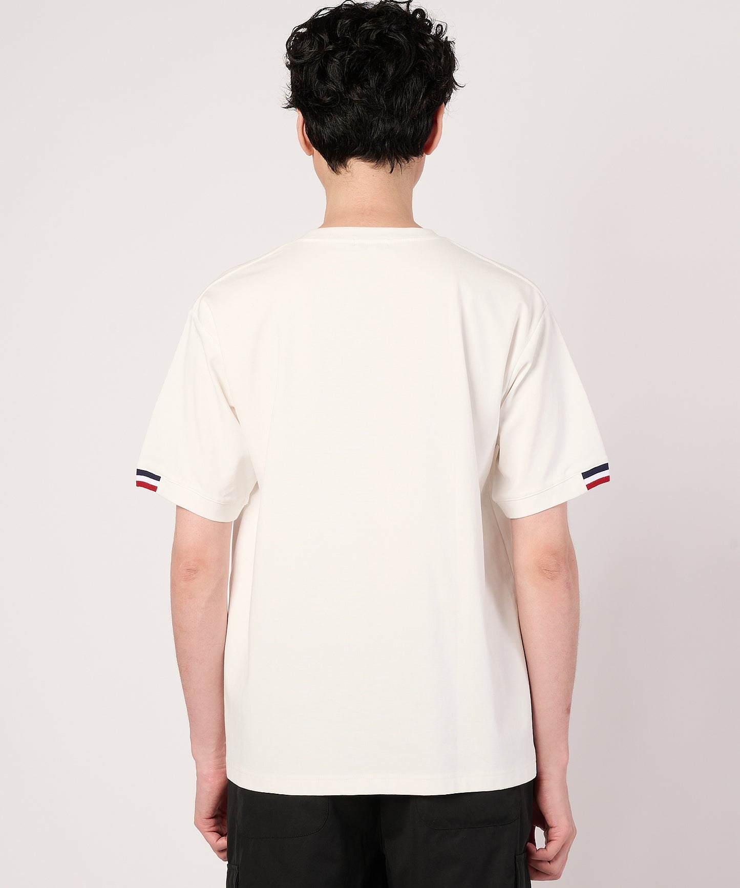 リブラインTシャツ