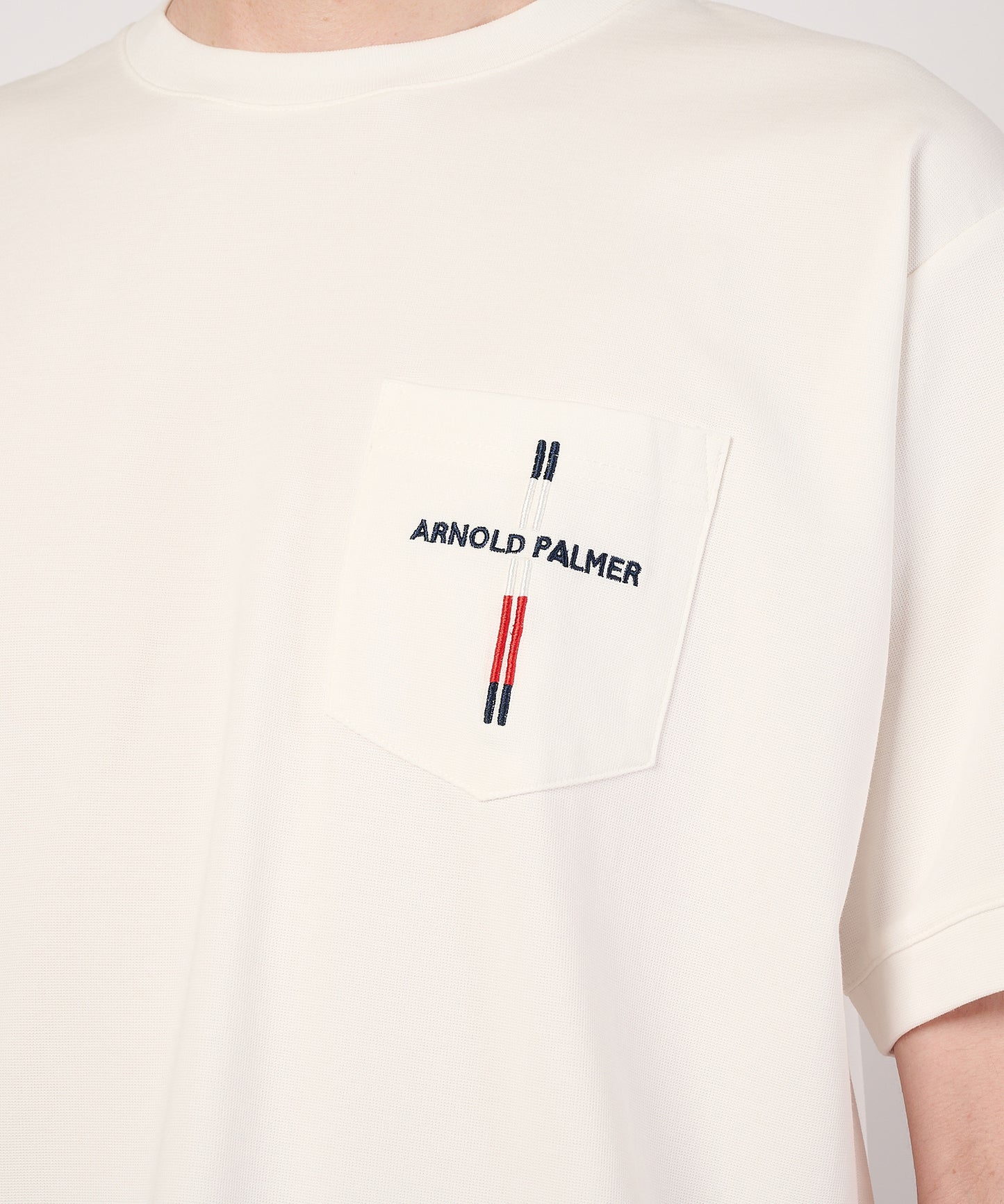 リブラインTシャツ