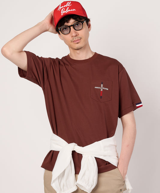 Arnold Palmer　リブラインTシャツ