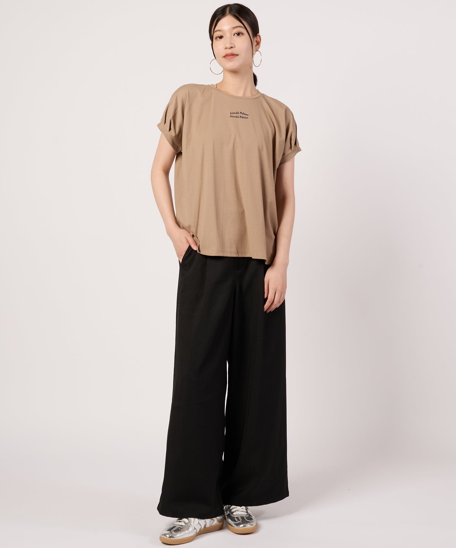 ビンテージカノコ タックスリーブ ボックスTシャツ（Tシャツ
