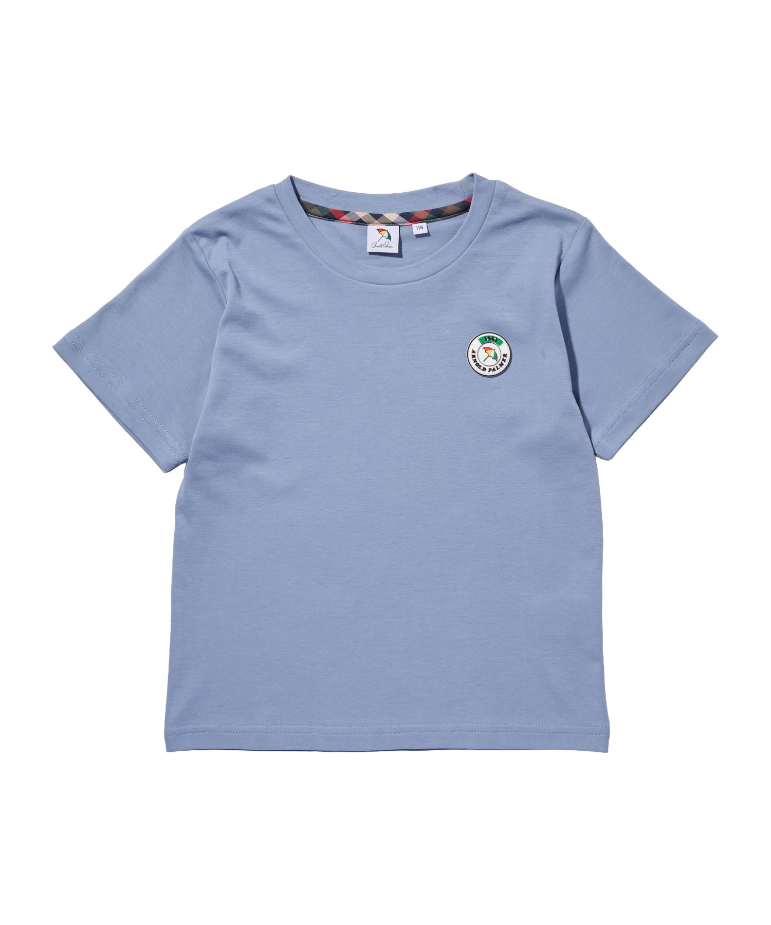接触冷感/UVカット】スムース ワッペンTシャツ（Tシャツ/カットソー