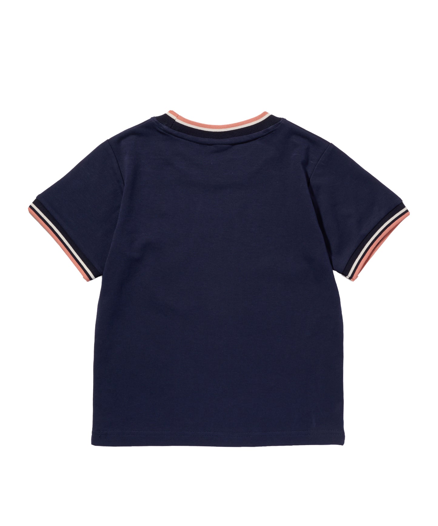 【接触冷感/UVカット】スムース　リブラインTシャツ
