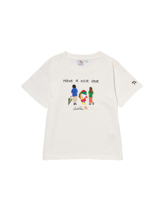 アート柄グラフィックTシャツ