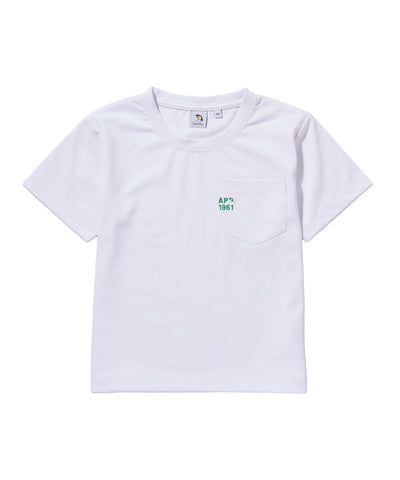 コットンタッチ　ミニマルロゴTシャツ