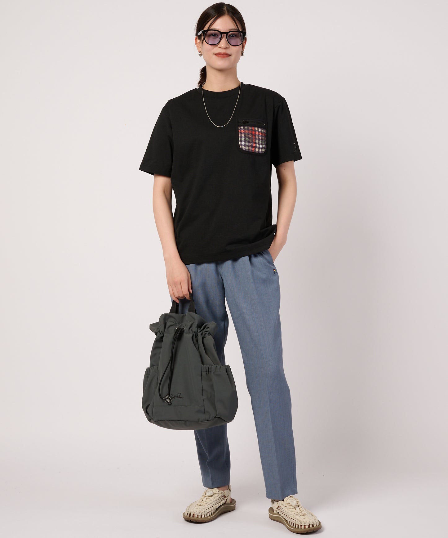 テックリネンストレッチ　シェアパンツ
