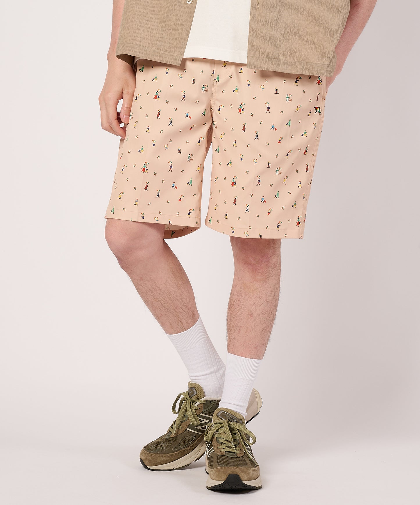 テックストレッチ　シェアショートパンツ