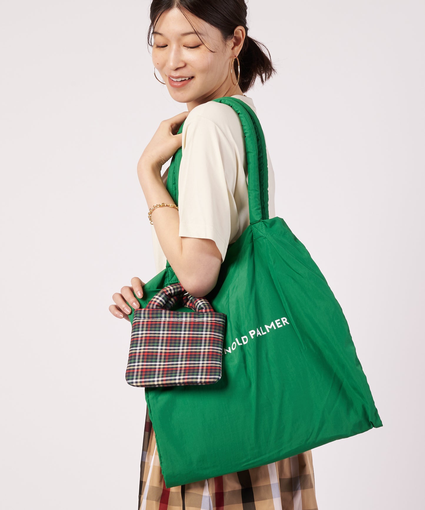 ミニバック付き シェア トート