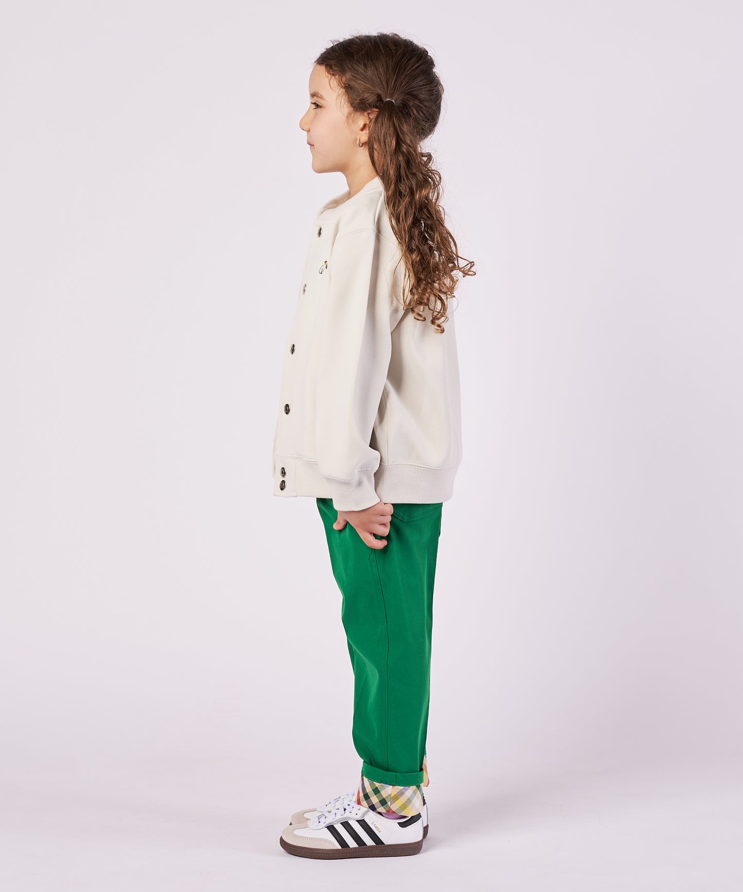 ミラノリブポンチ ブルゾン【キッズ】