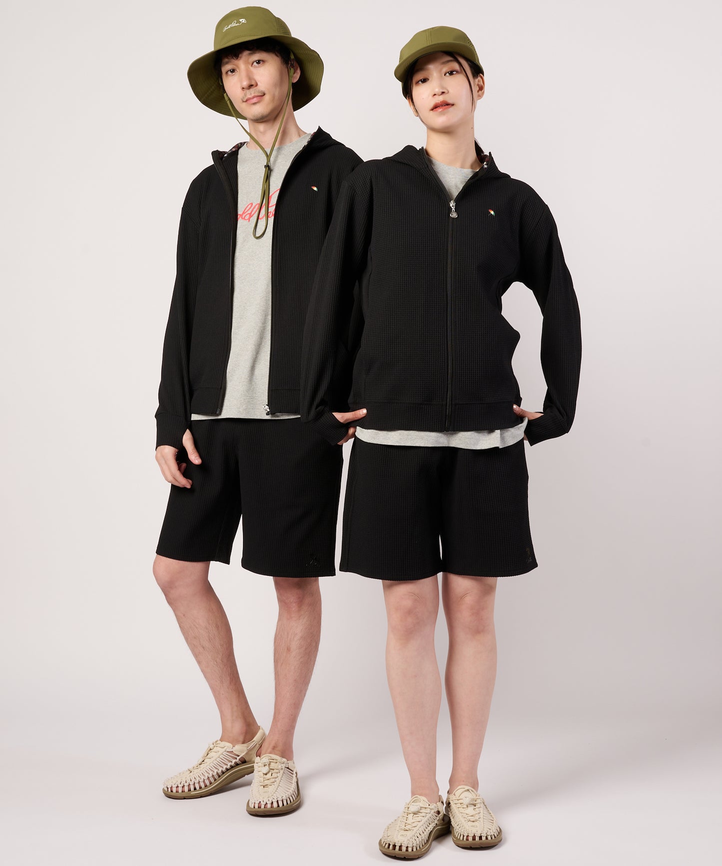 タウン＆レジャー　シェア　フルジップパーカー